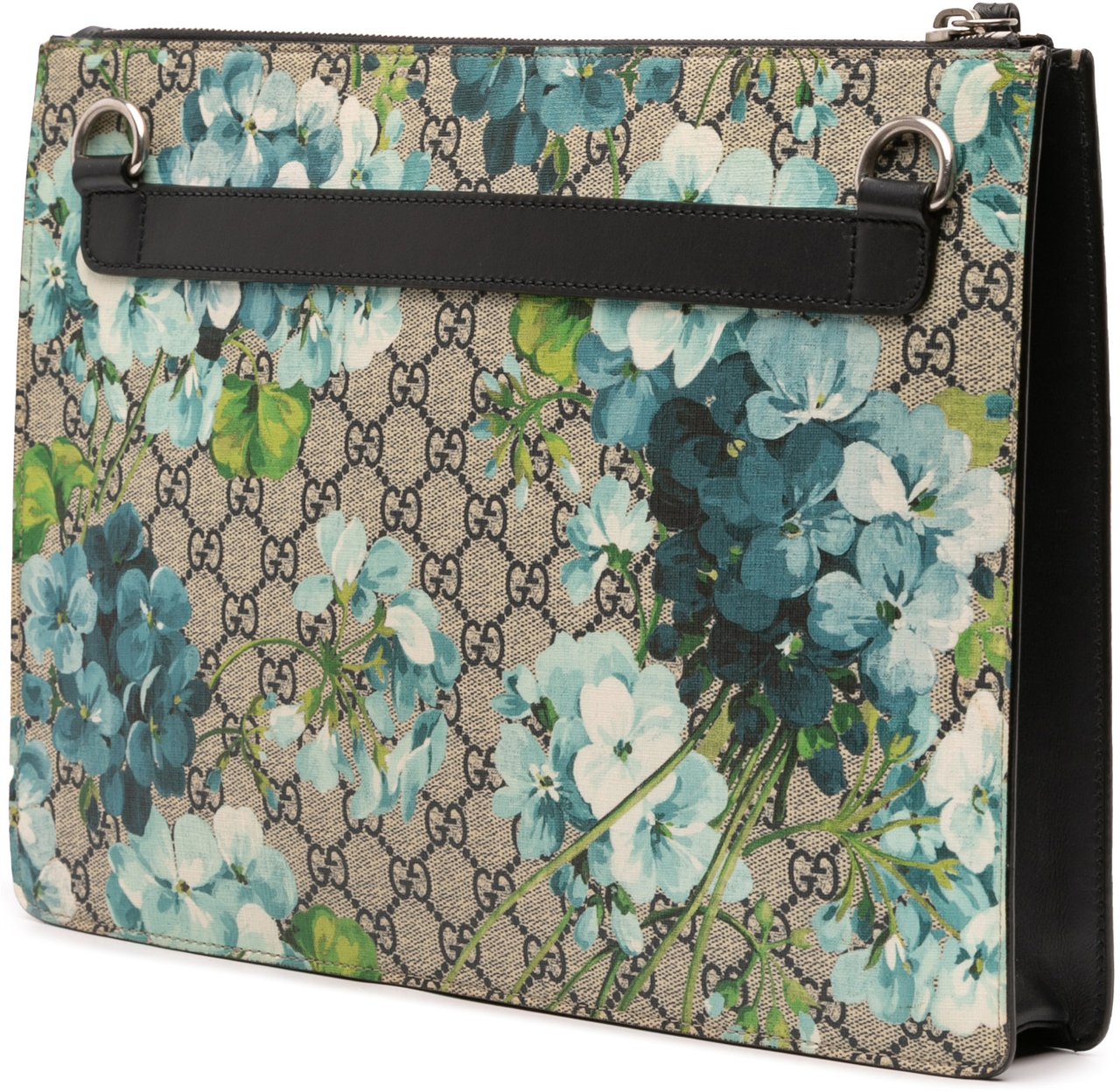 Gucci GG Supreme Blooms Messenger Bag Bruin