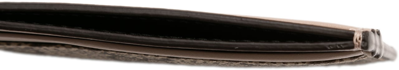 Gucci GG Supreme Card Holder Bruin