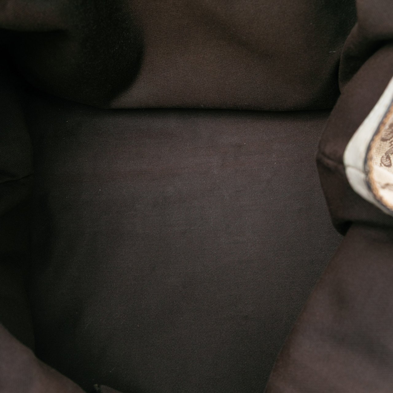 Gucci GG Canvas Web New Ladies Tote Bruin