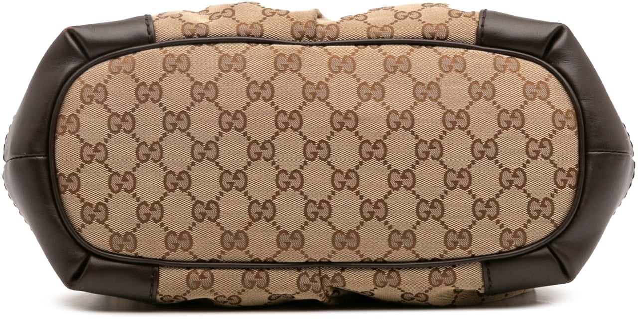 Gucci GG Canvas Sukey Satchel Bruin