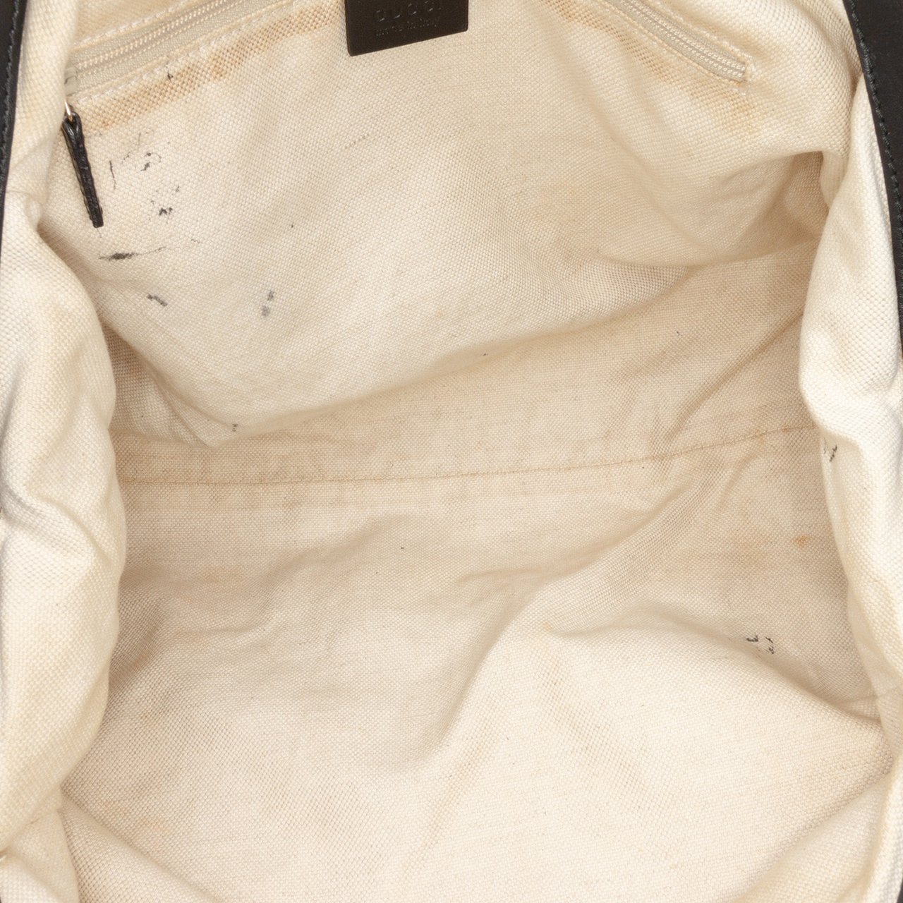 Gucci Diamante Canvas Sukey Satchel Bruin