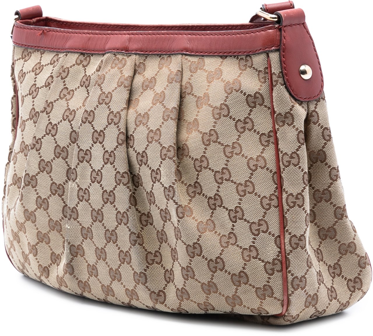 Gucci GG Canvas Sukey Crossbody Bruin