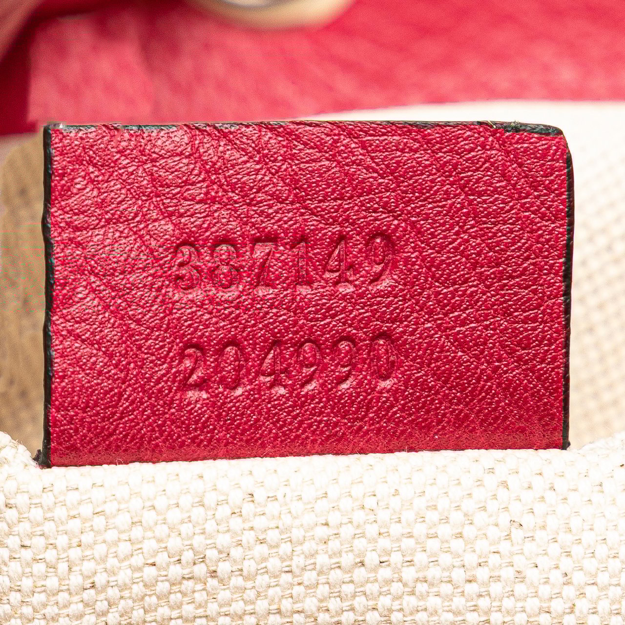 Gucci Leather Bamboo Daily Backpack Roze