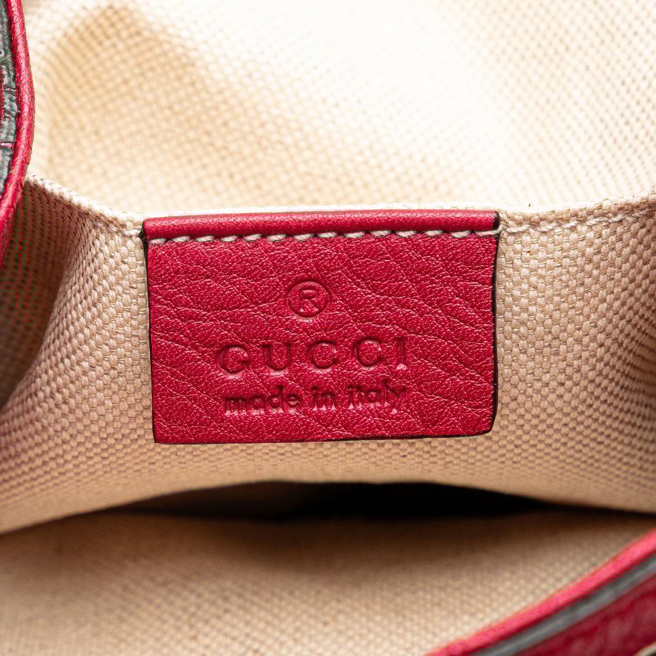 Gucci Leather Bamboo Daily Backpack Roze