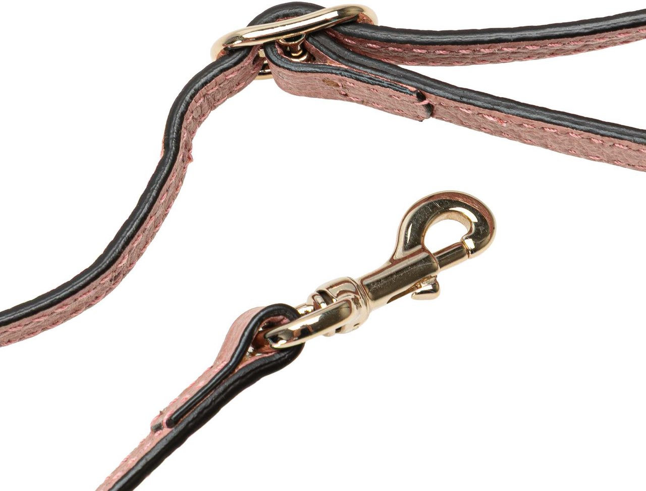 Gucci Mini Leather Swing Satchel Roze