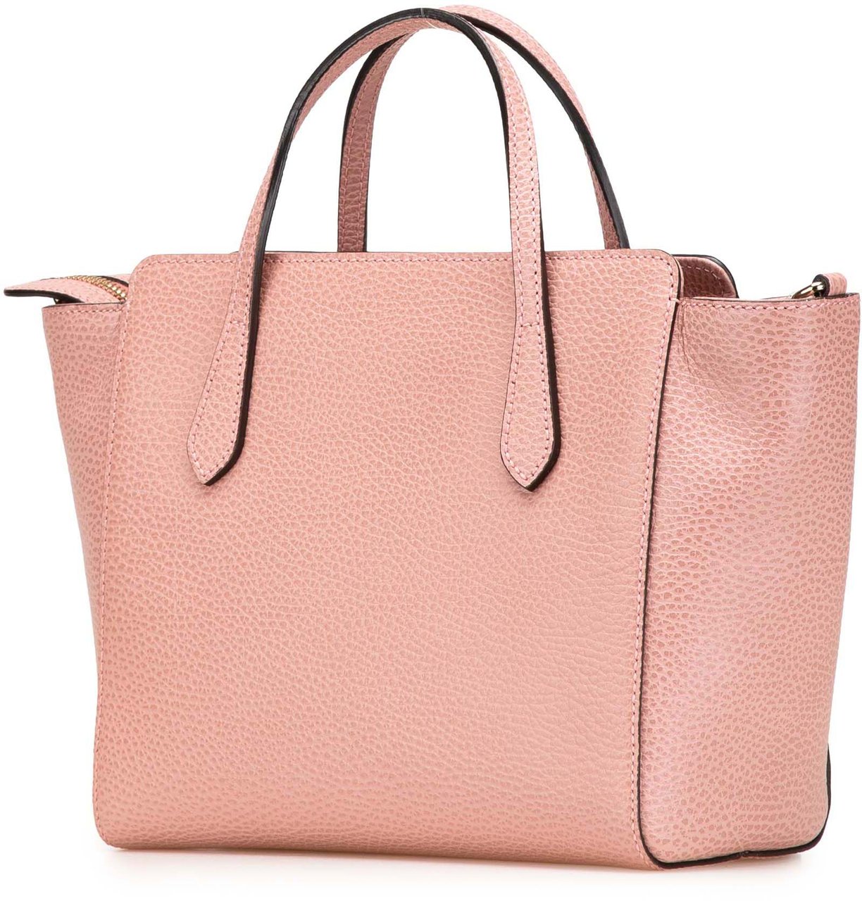 Gucci Mini Leather Swing Satchel Roze