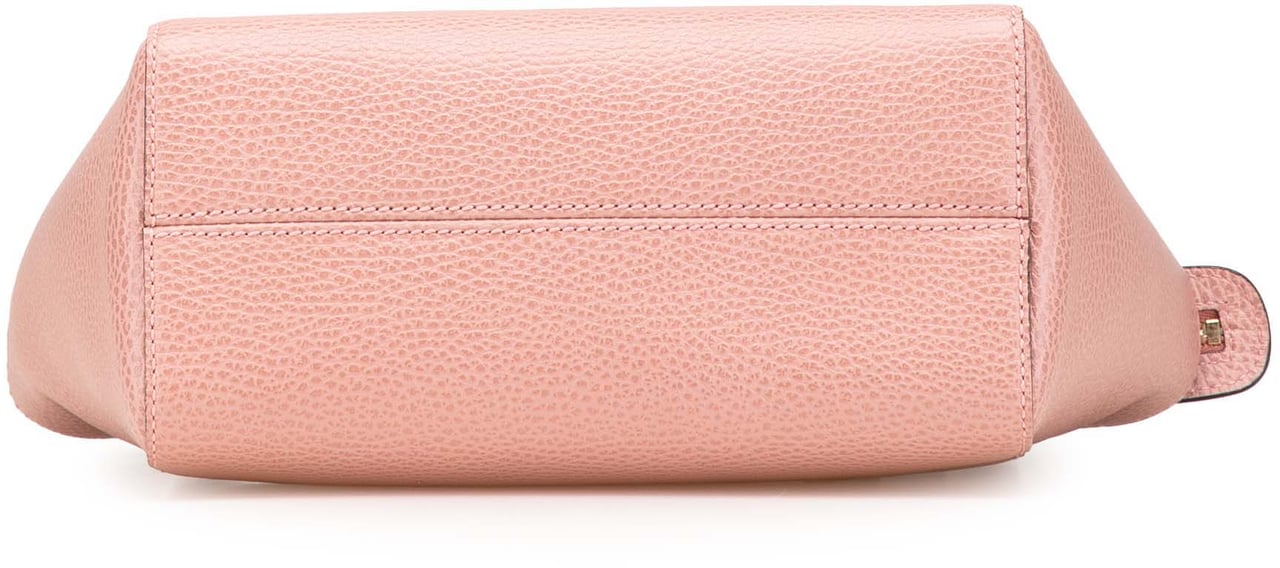 Gucci Mini Leather Swing Satchel Roze