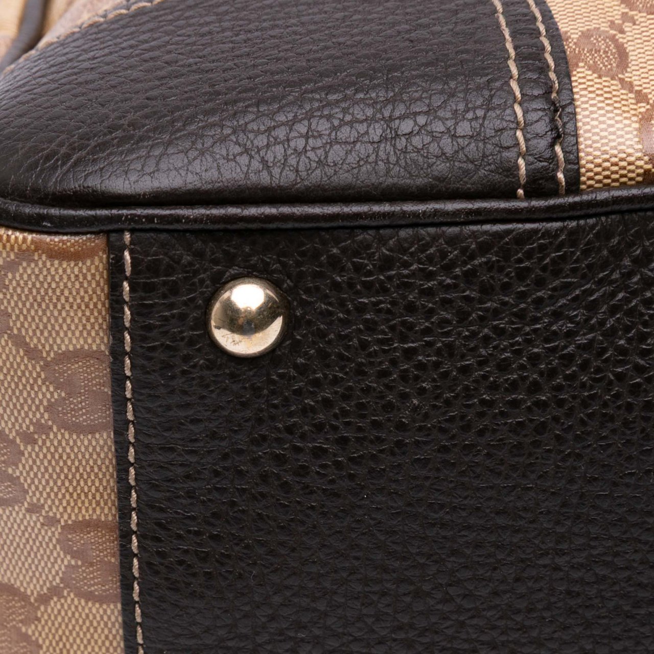 Gucci GG Crystal Princy Tote Bruin