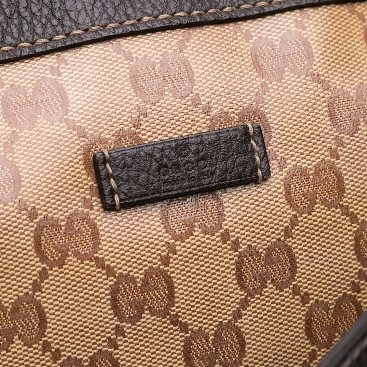 Gucci GG Crystal Princy Tote Bruin