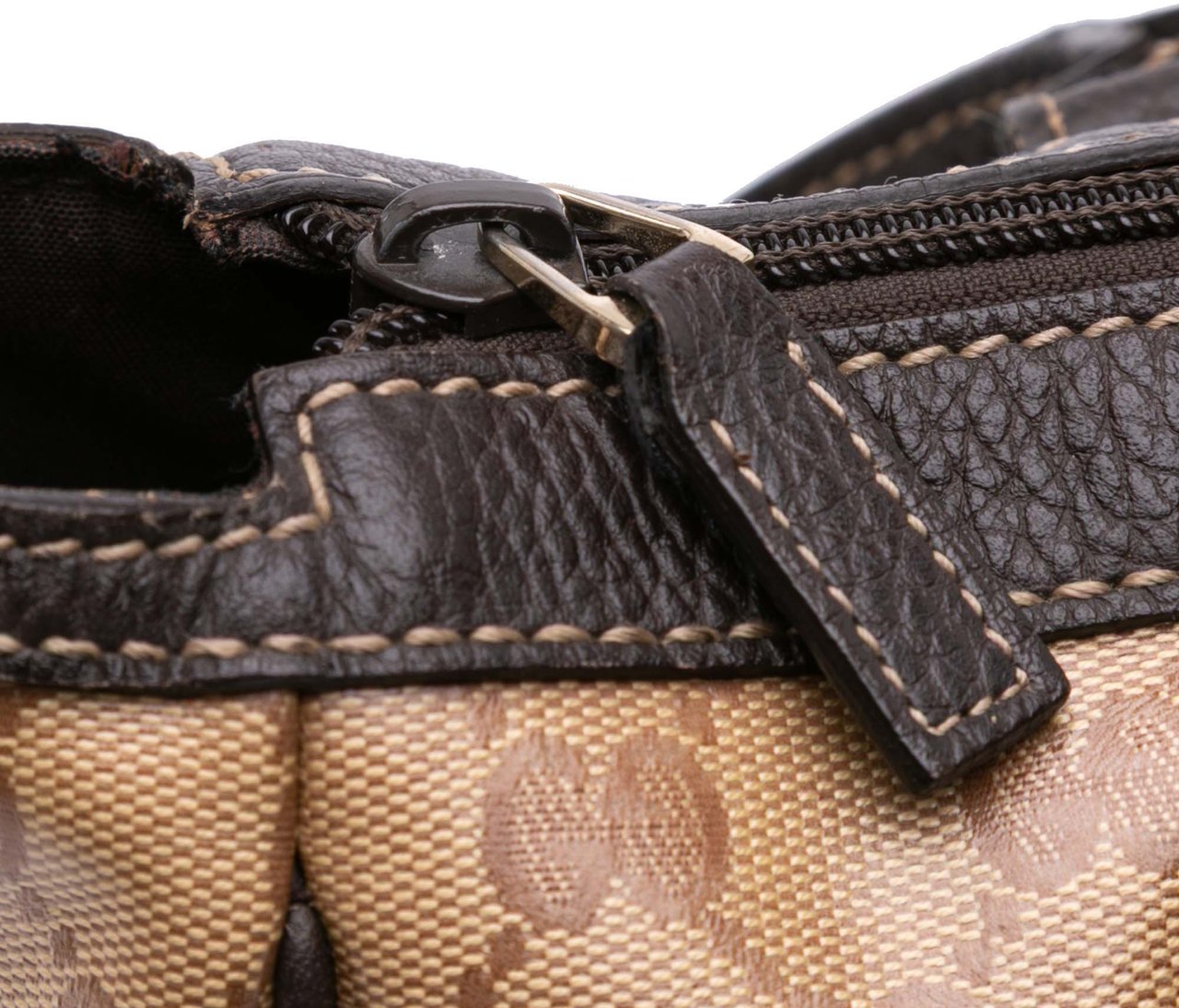 Gucci GG Crystal Princy Tote Bruin