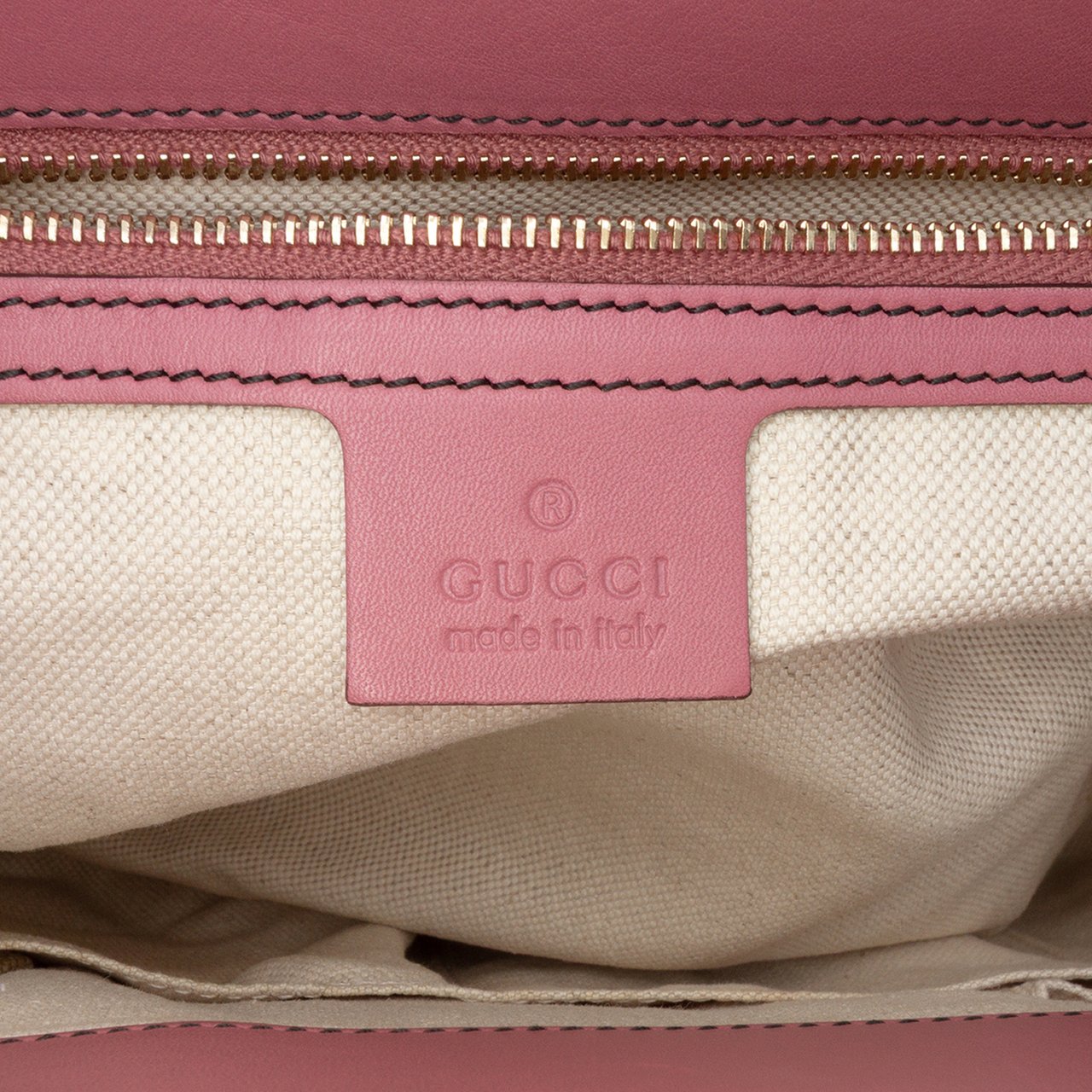 Gucci Large Guccissima Emily Shoulder Bag Roze