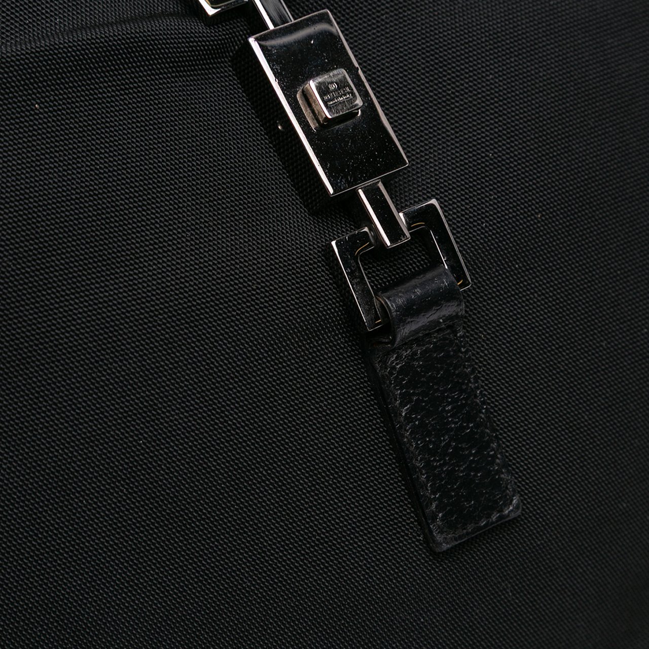 Gucci Nylon Jackie Shoulder Bag Zwart