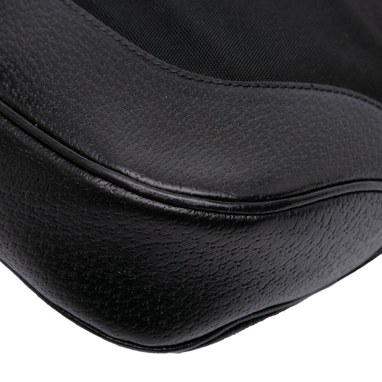 Gucci Nylon Jackie Shoulder Bag Zwart