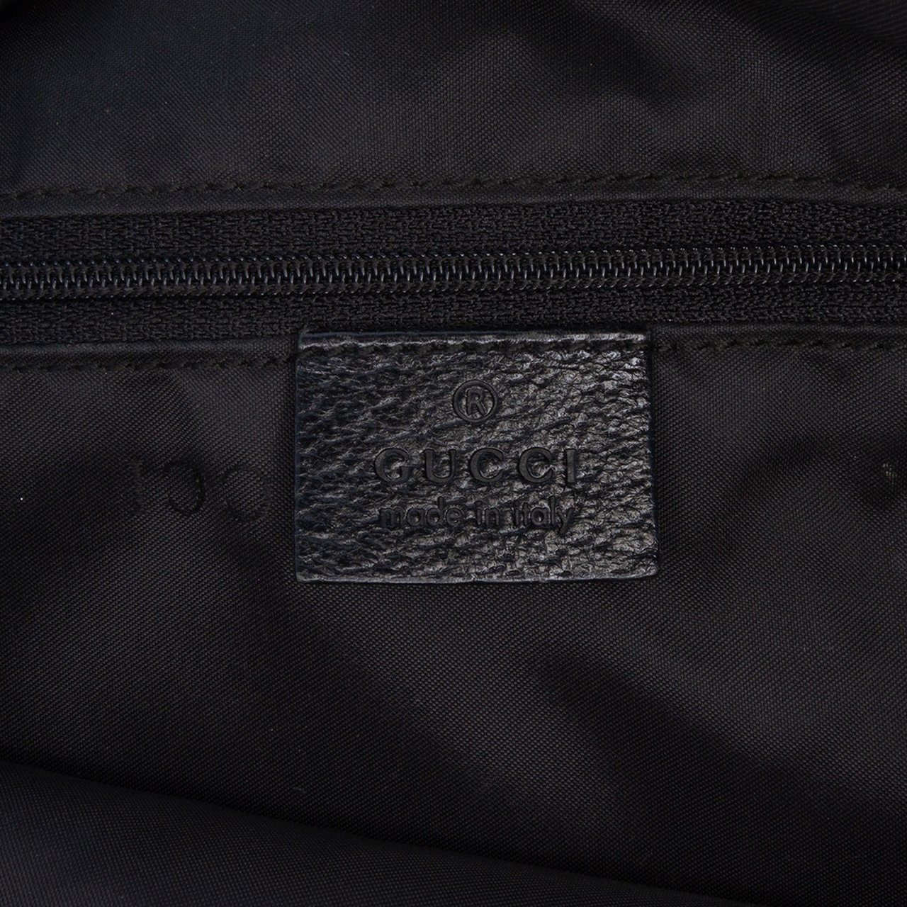 Gucci Nylon Jackie Shoulder Bag Zwart