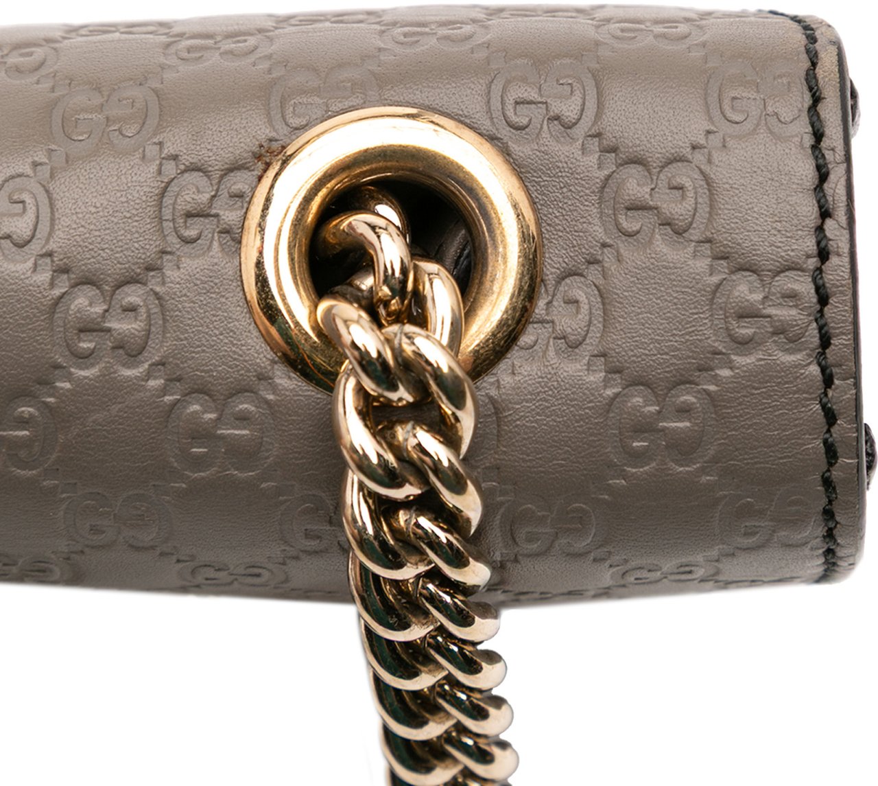 Gucci Mini Microguccissima Emily Crossbody Grijs