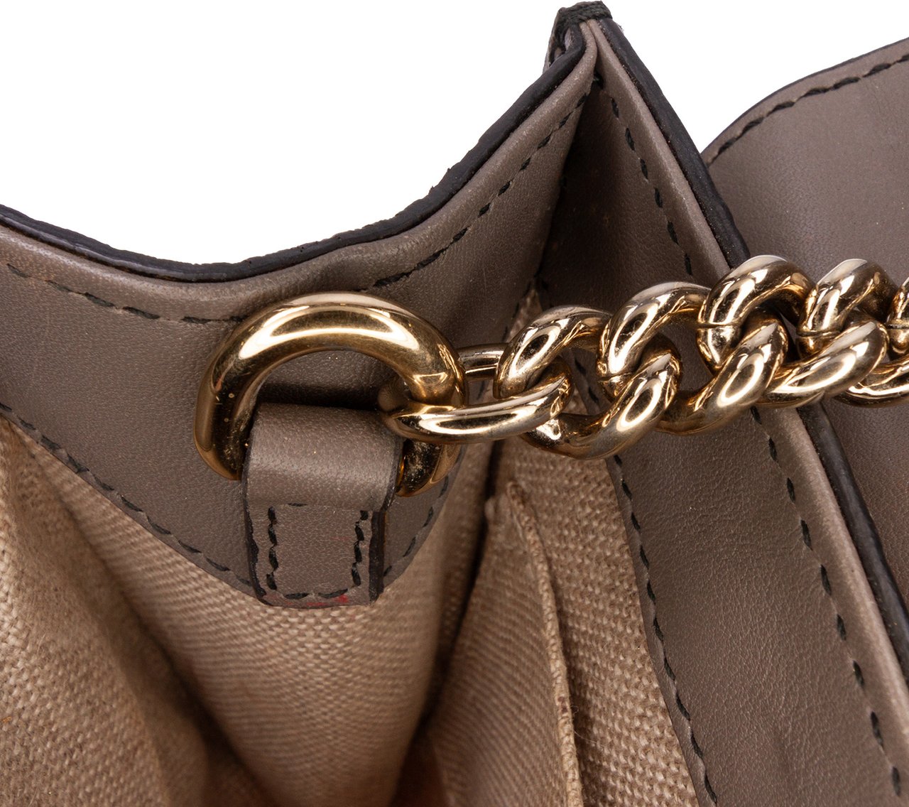 Gucci Mini Microguccissima Emily Crossbody Grijs