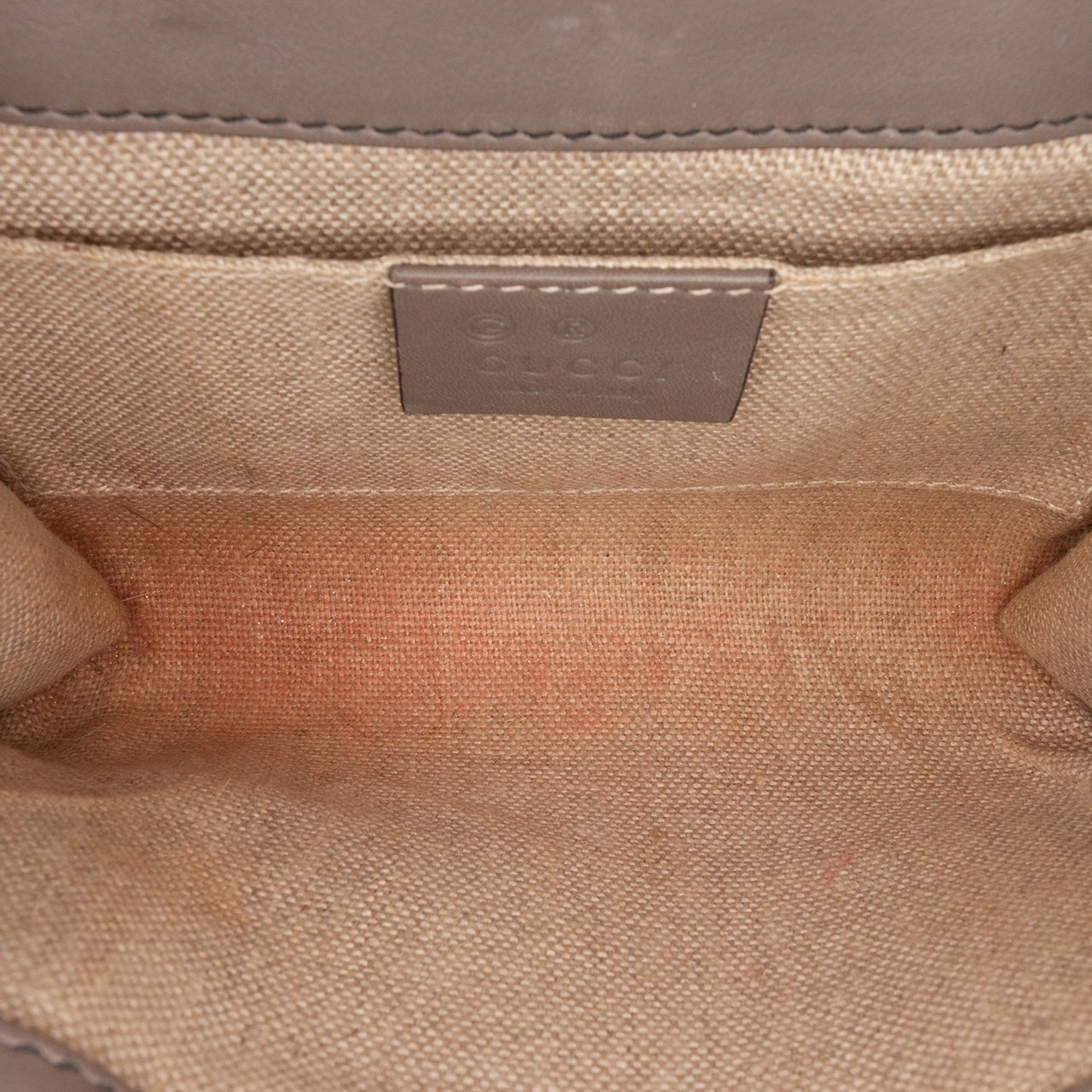 Gucci Mini Microguccissima Emily Crossbody Grijs