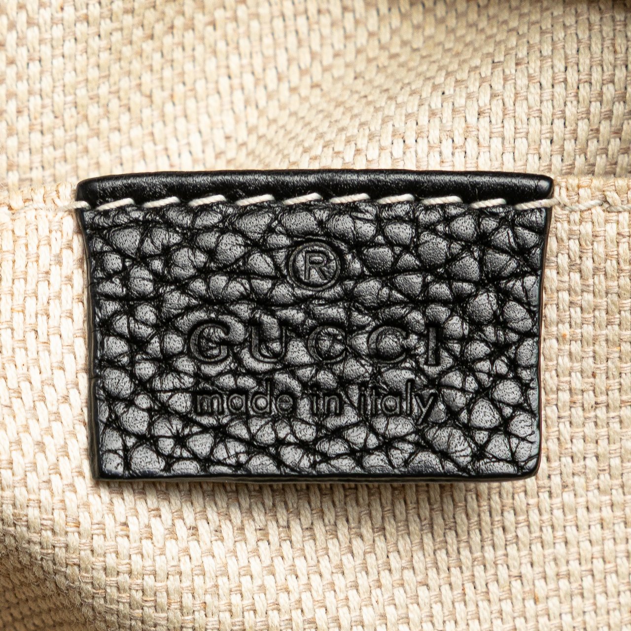 Gucci Leather Soho Disco Crossbody Zwart