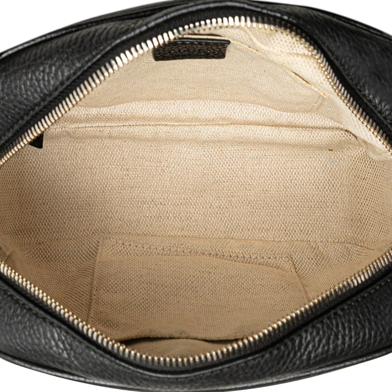 Gucci Leather Soho Disco Crossbody Zwart