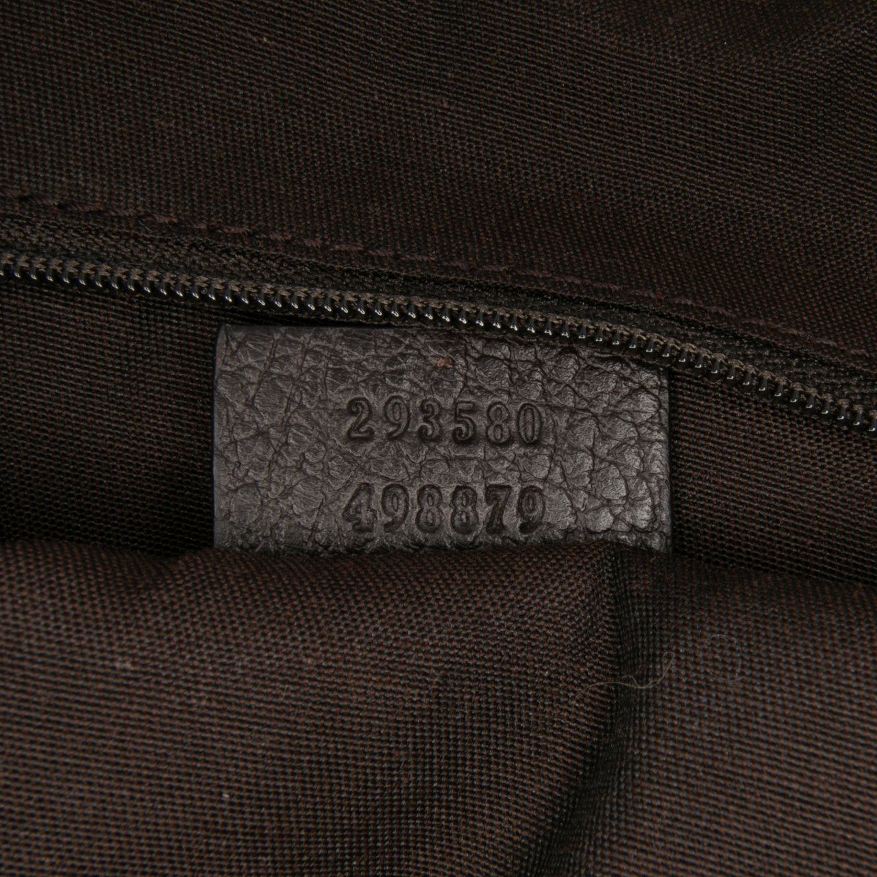 Gucci GG Denim Abbey D Ring Tote Bruin