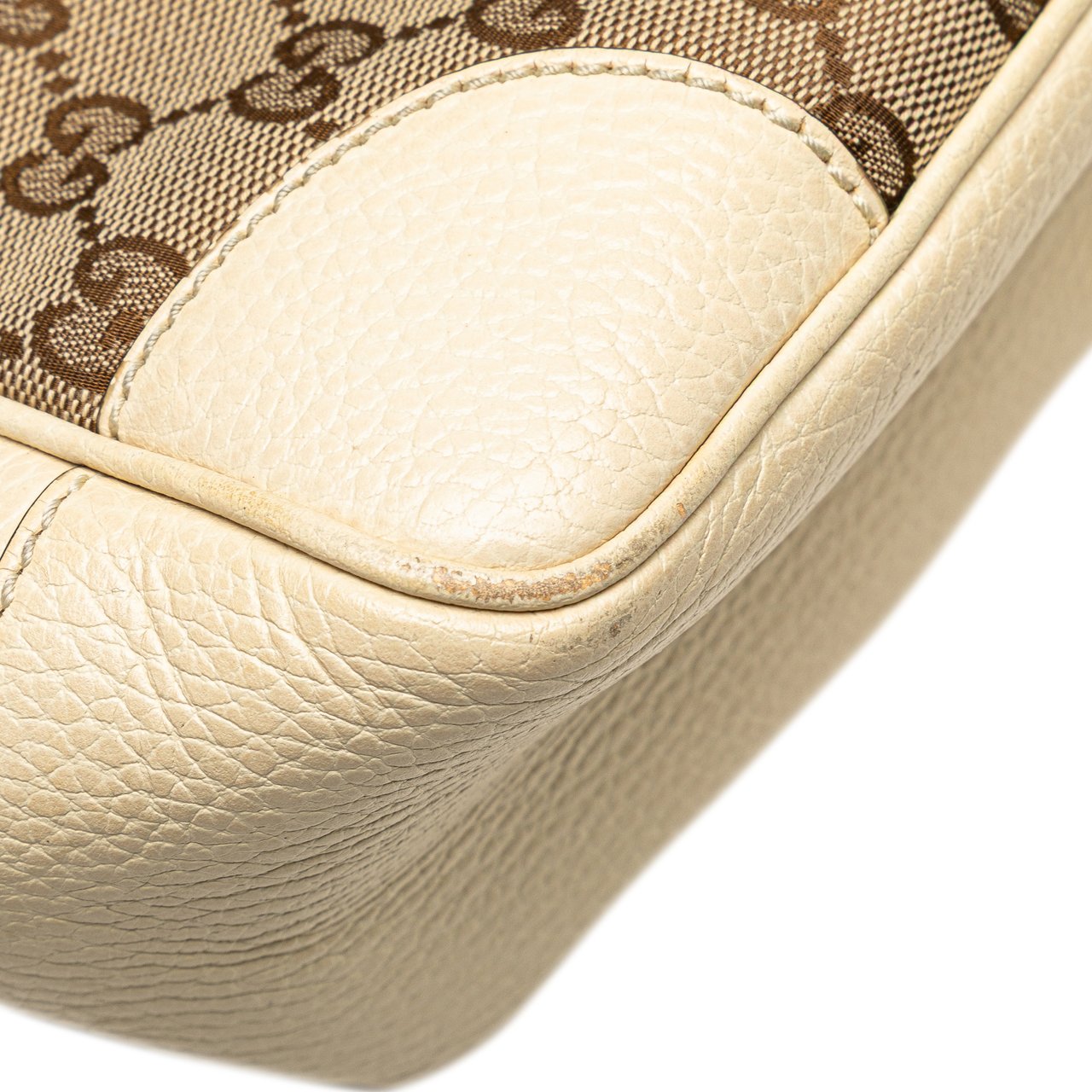 Gucci Small GG Canvas Bree Satchel Bruin