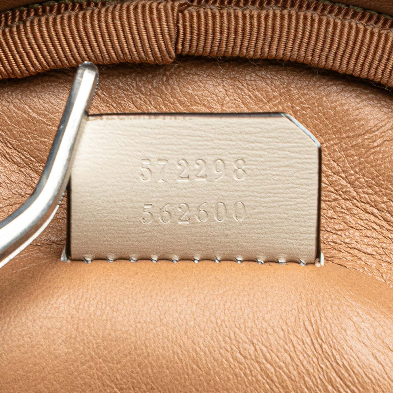 Gucci Calfskin Trapuntata Zumi Convertible Bag Wit