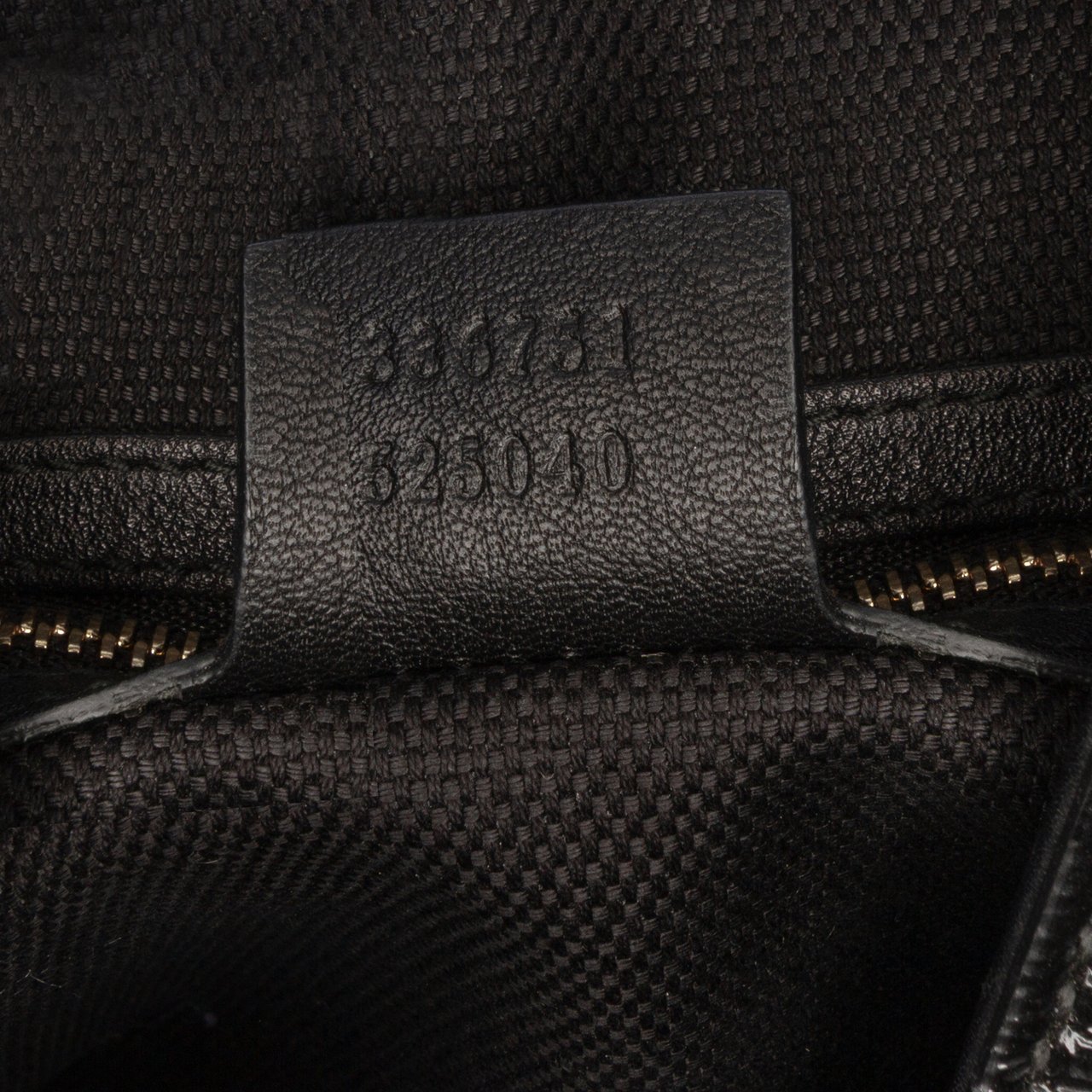 Gucci Small Patent Soho Satchel Zwart
