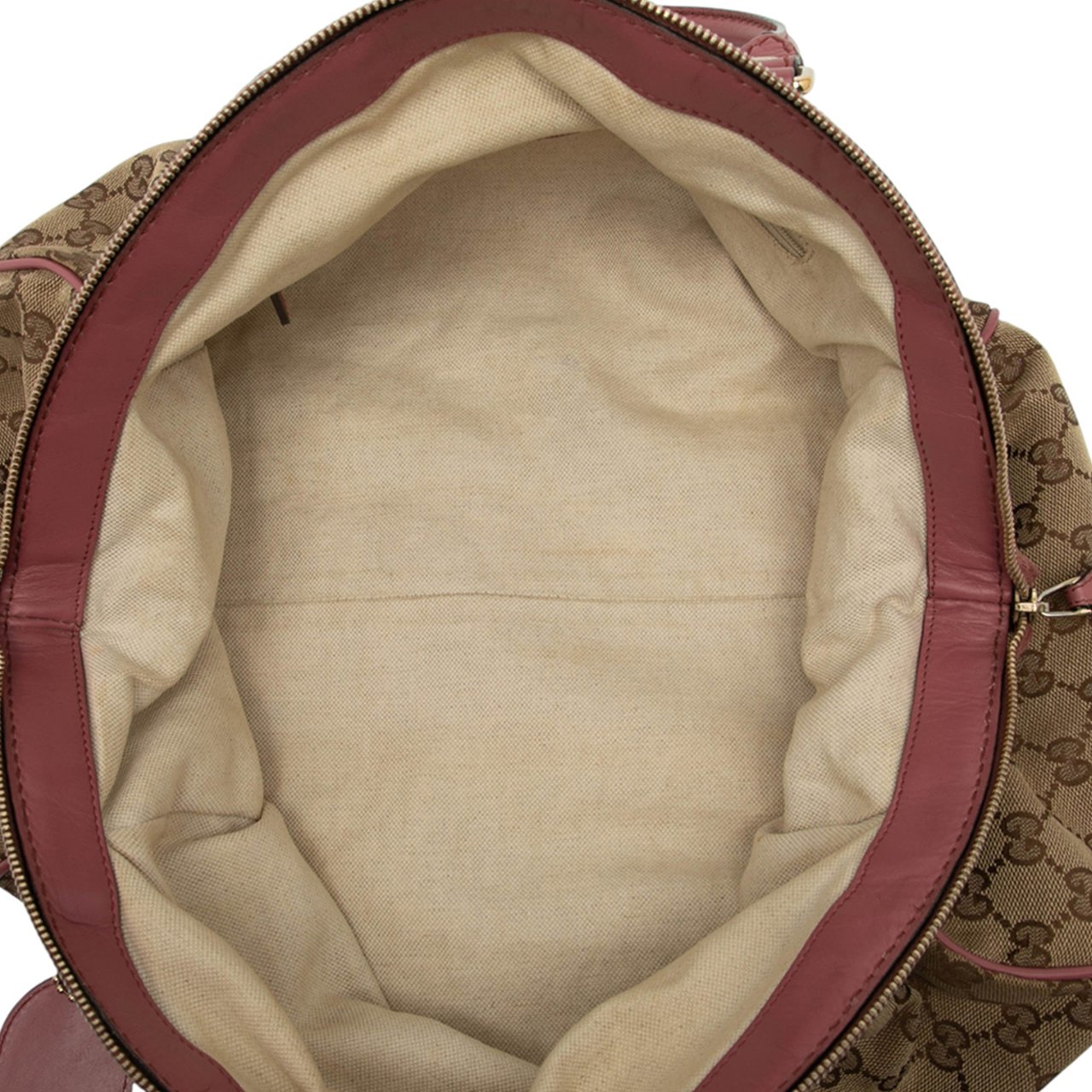 Gucci GG Canvas Sukey Satchel Bruin