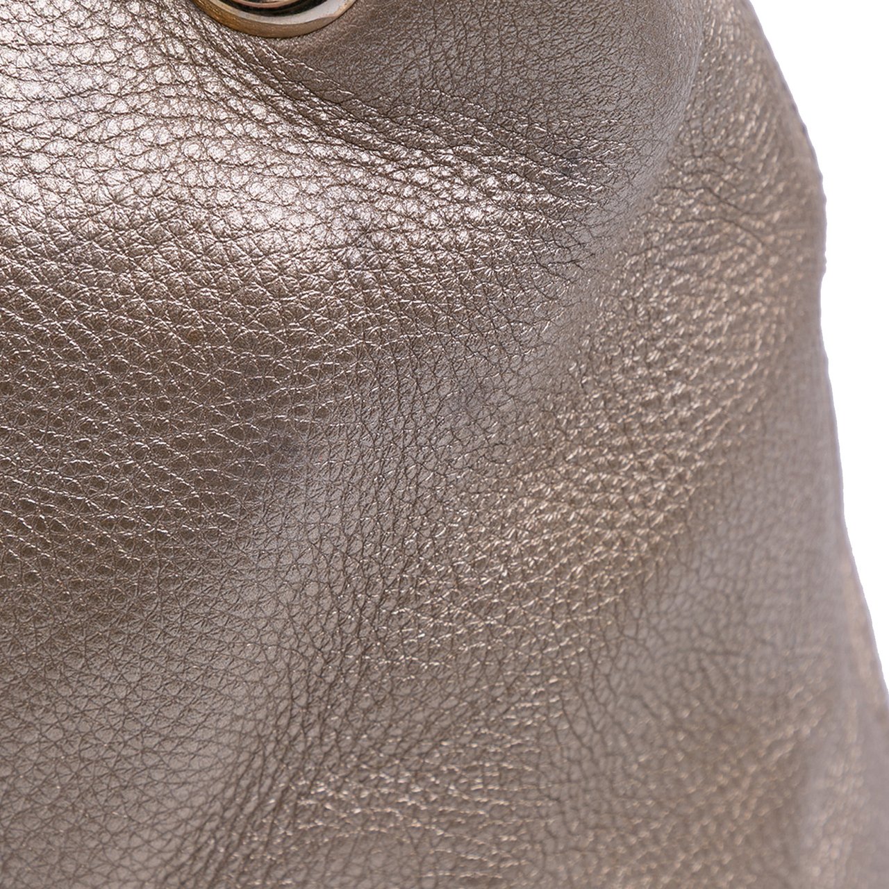 Gucci Medium Leather Soho Chain Tote Goud