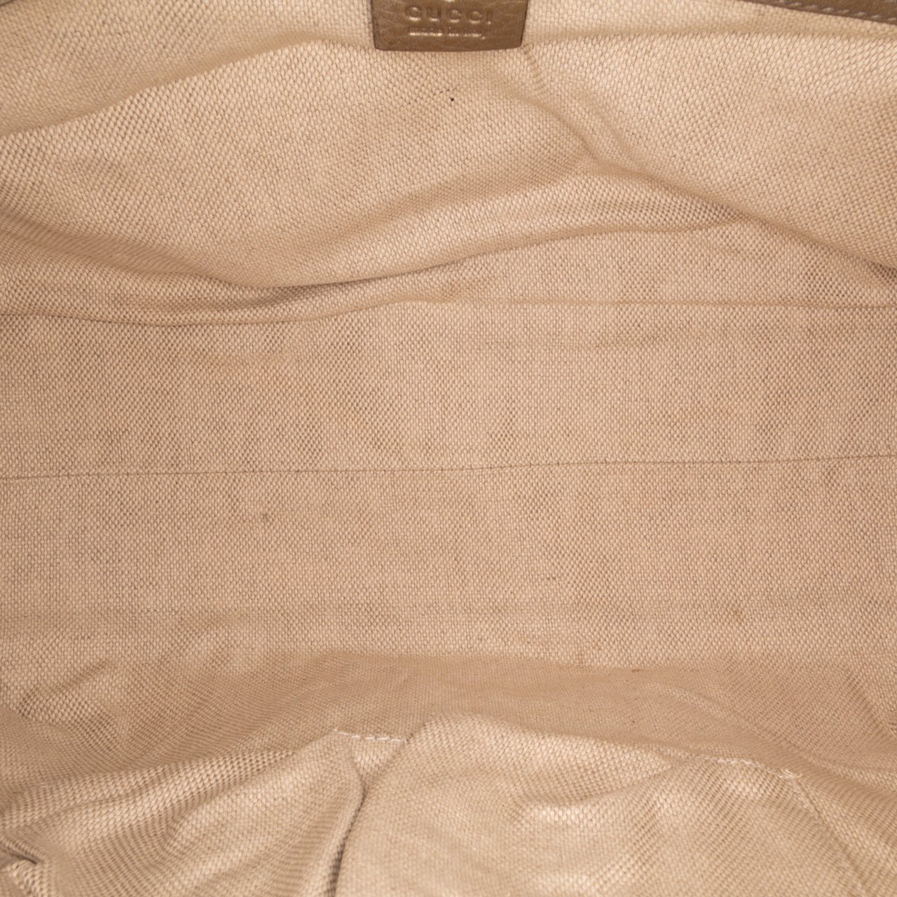 Gucci Medium Leather Soho Chain Tote Goud