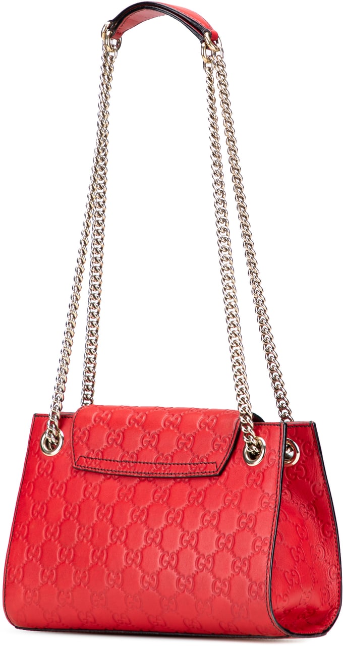 Gucci Small Guccissima Emily Shoulder Bag Rood