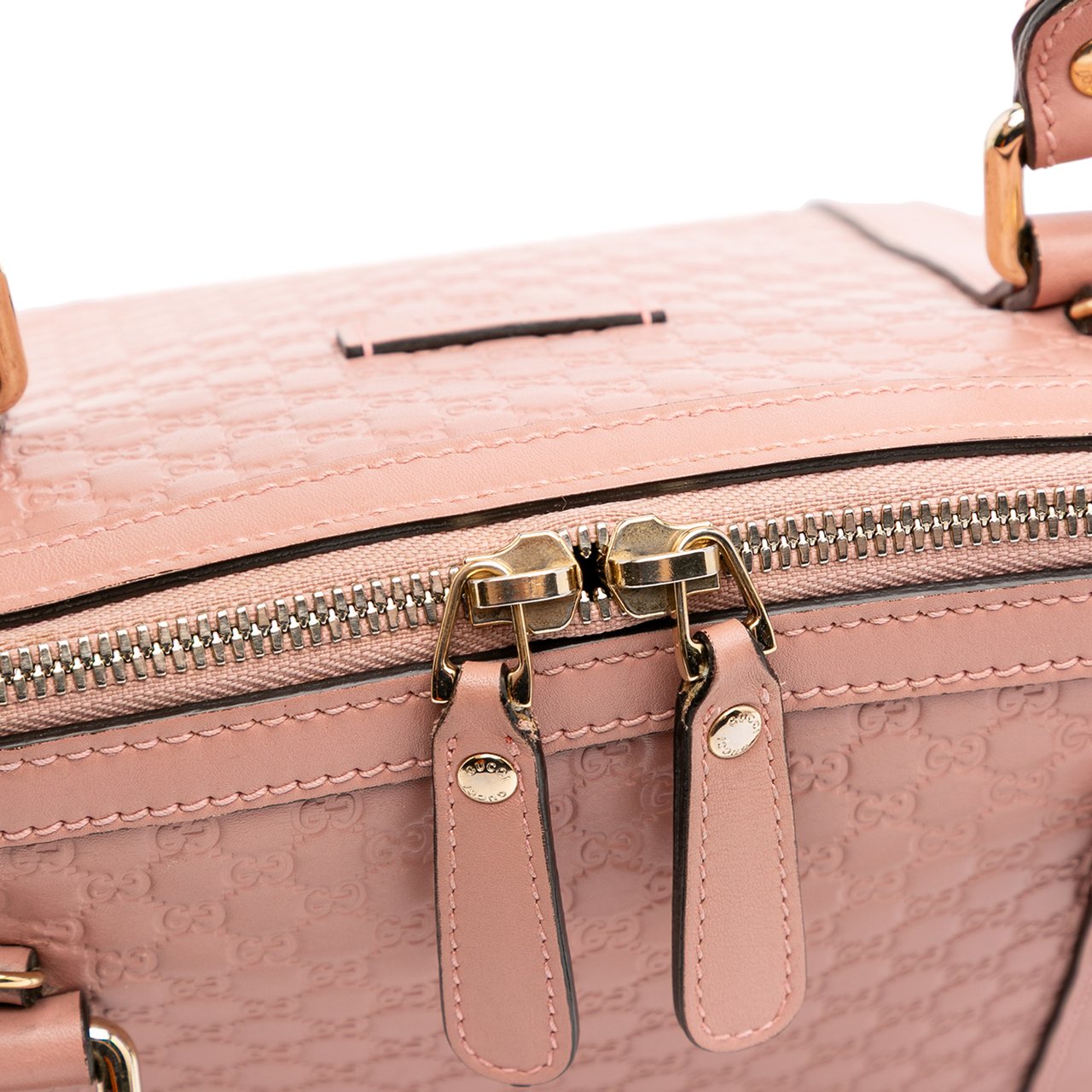 Gucci Medium Microguccissima Dome Satchel Roze