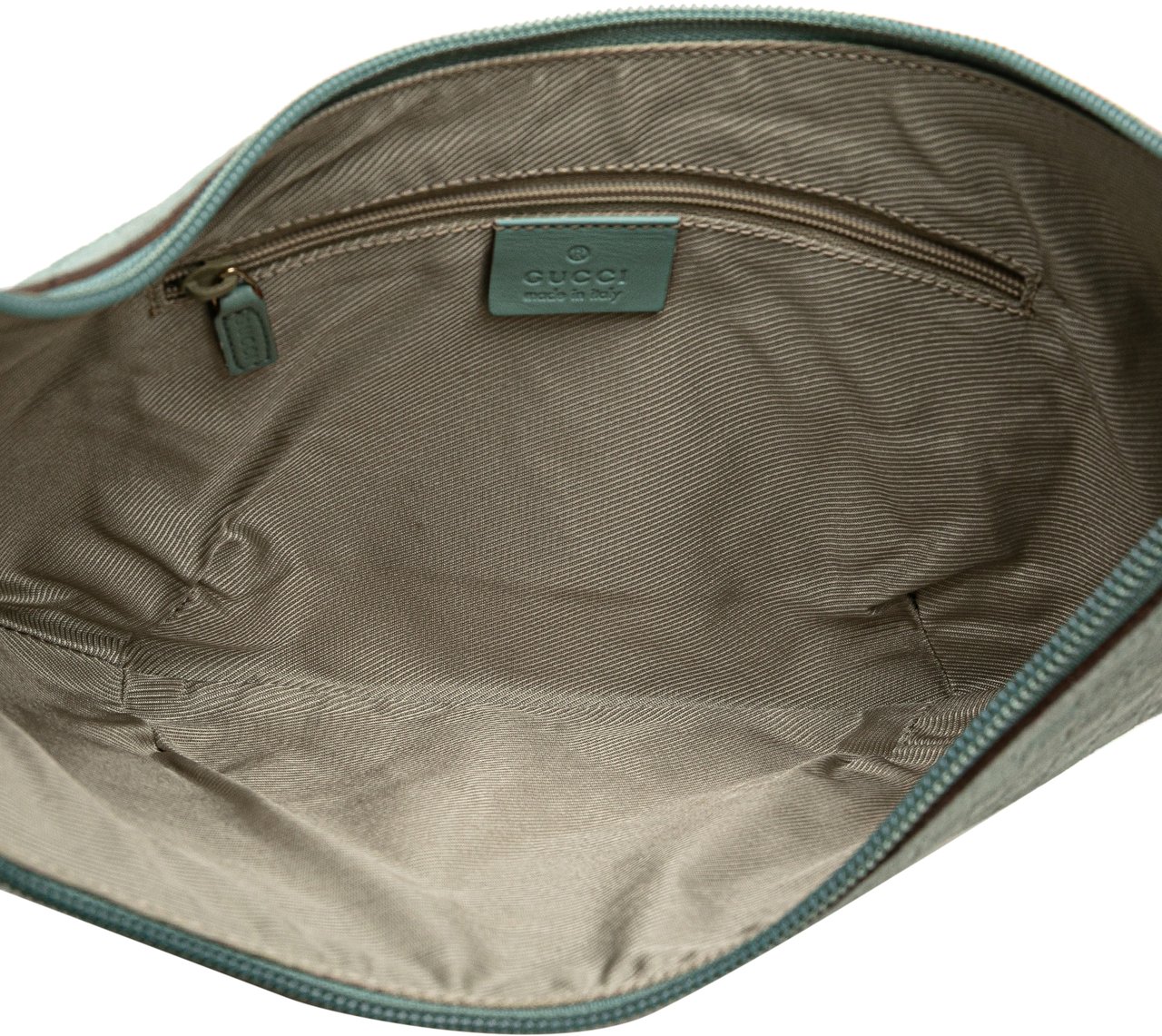Gucci G Square Suede Hobo Blauw