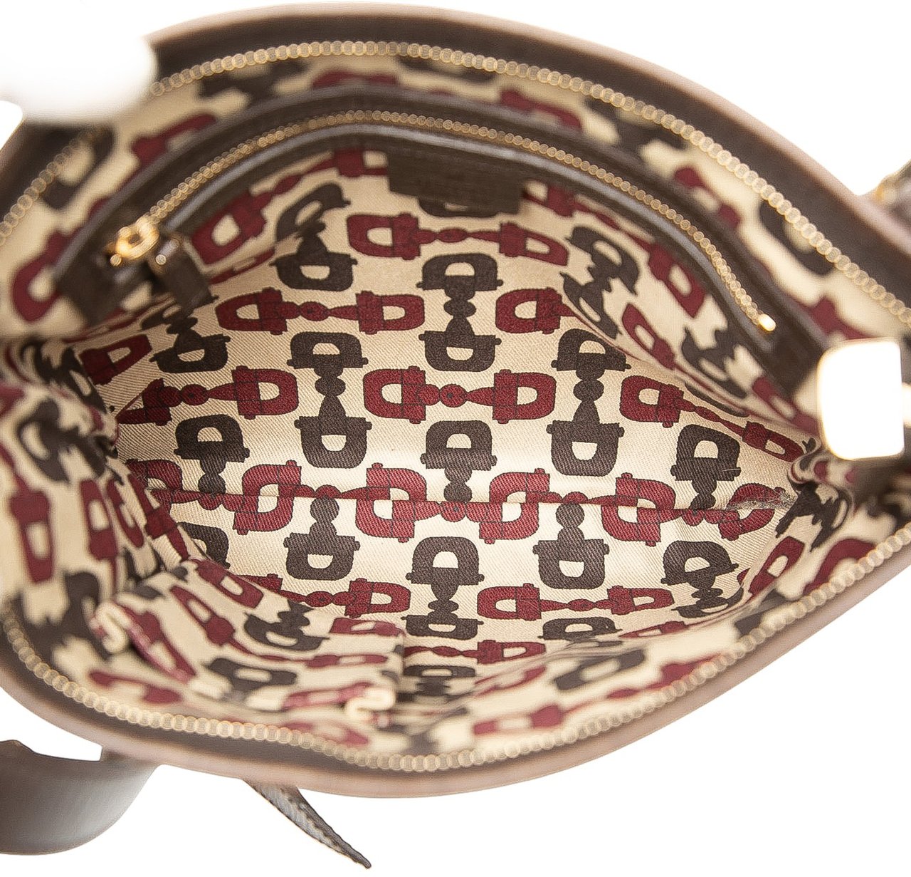 Gucci GG Canvas Jolicoeur Crossbody Bruin