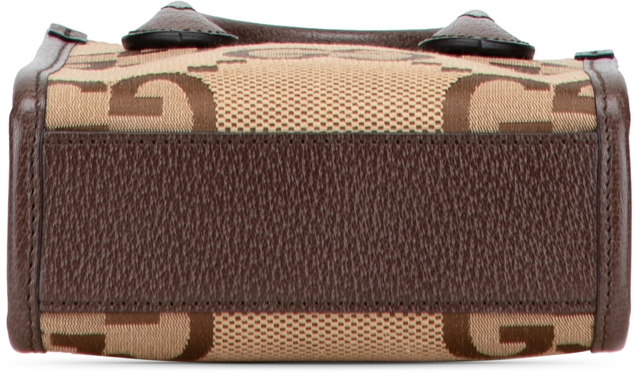 Gucci Mini Jumbo GG Canvas Web Satchel Bruin