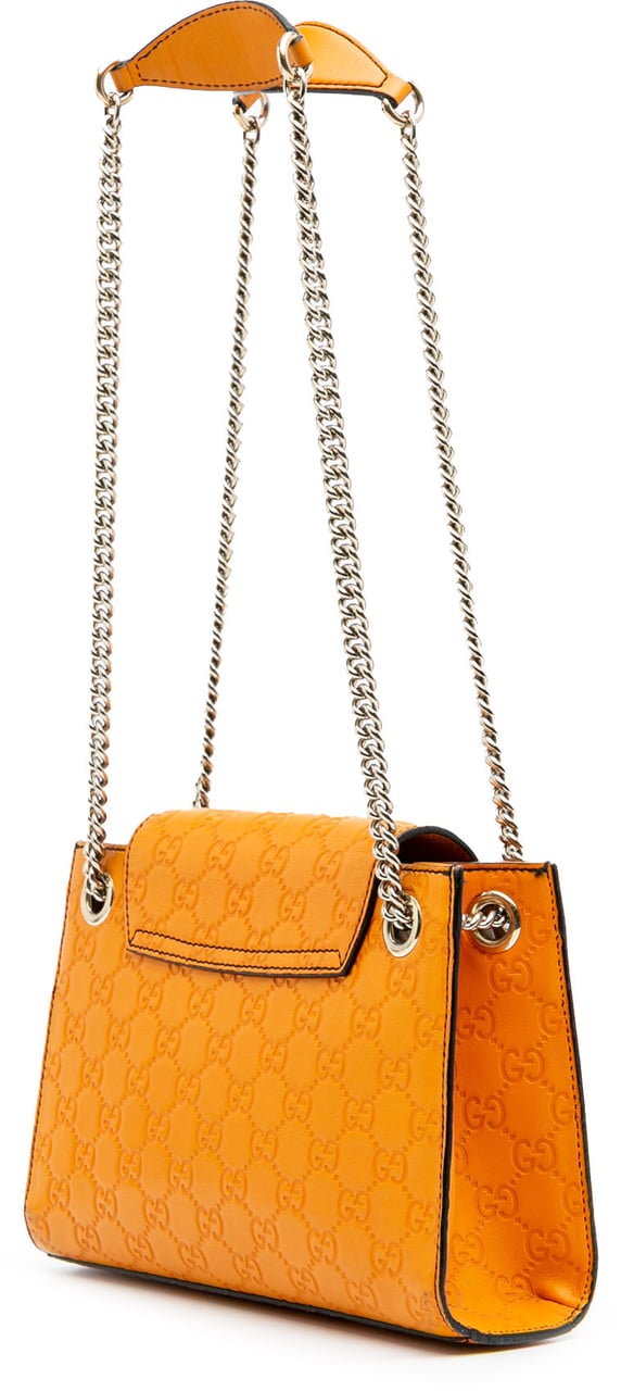 Gucci Small Guccissima Emily Shoulder Bag Oranje