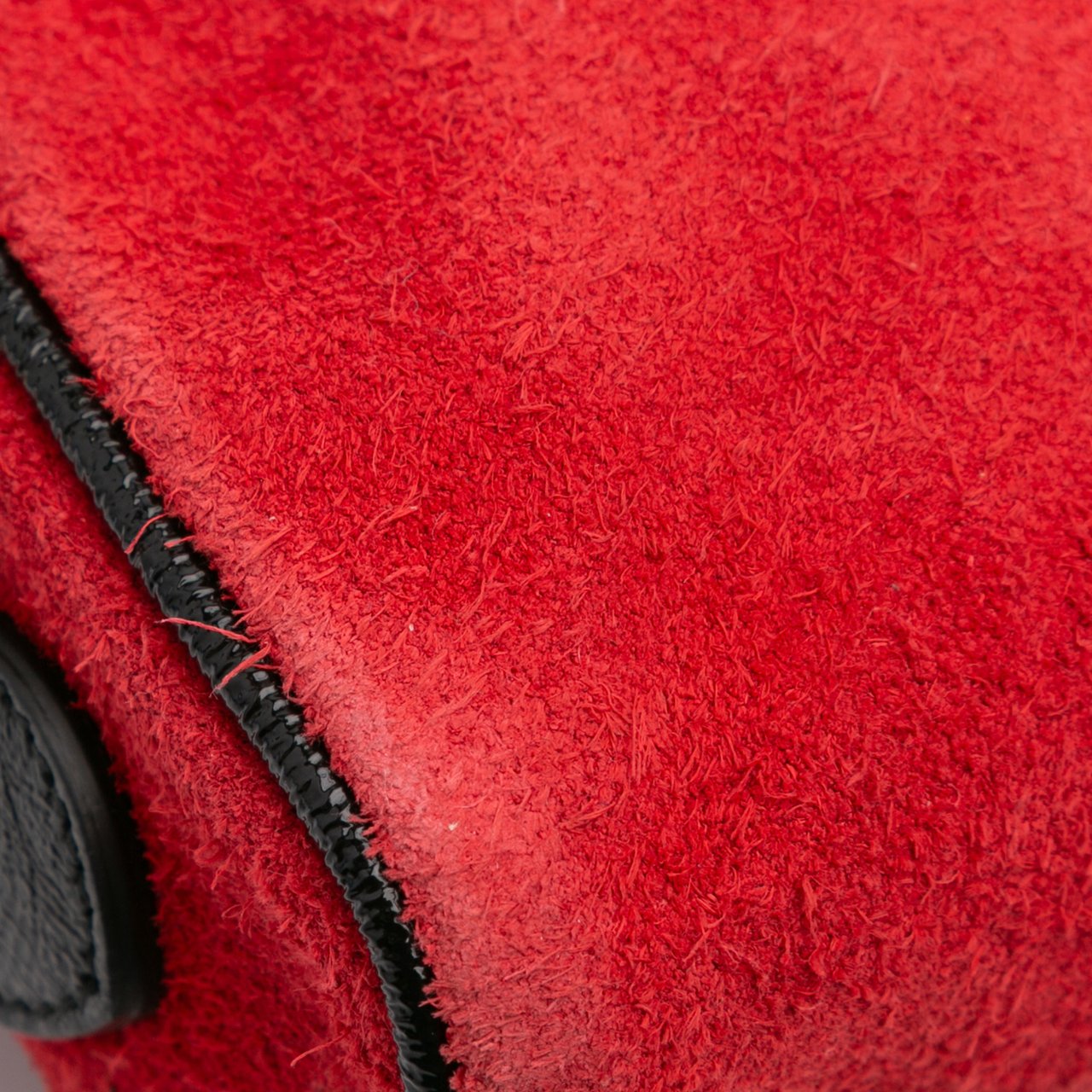 Gucci Mini Suede Ophidia Crossbody Rood