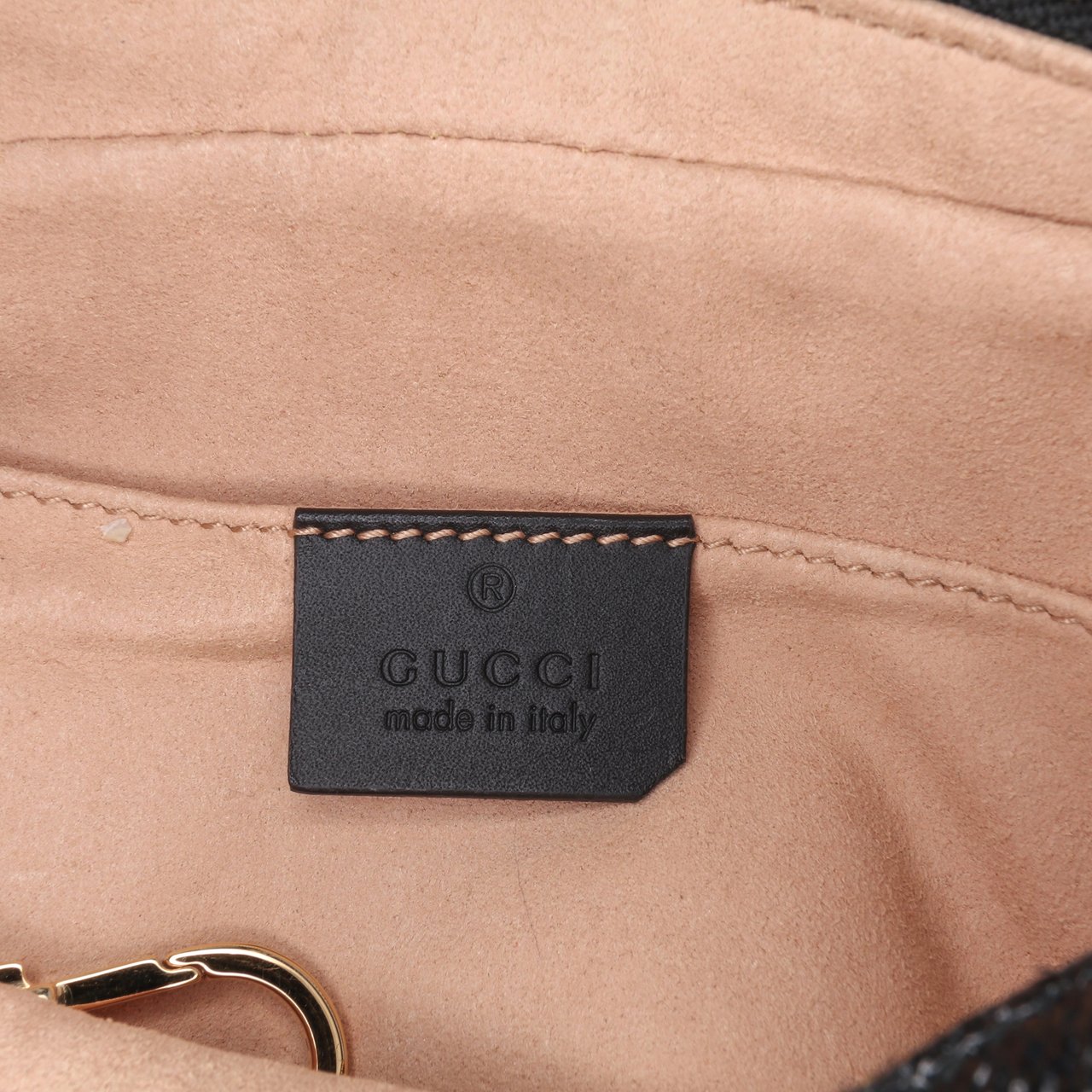 Gucci Mini Suede Ophidia Crossbody Rood