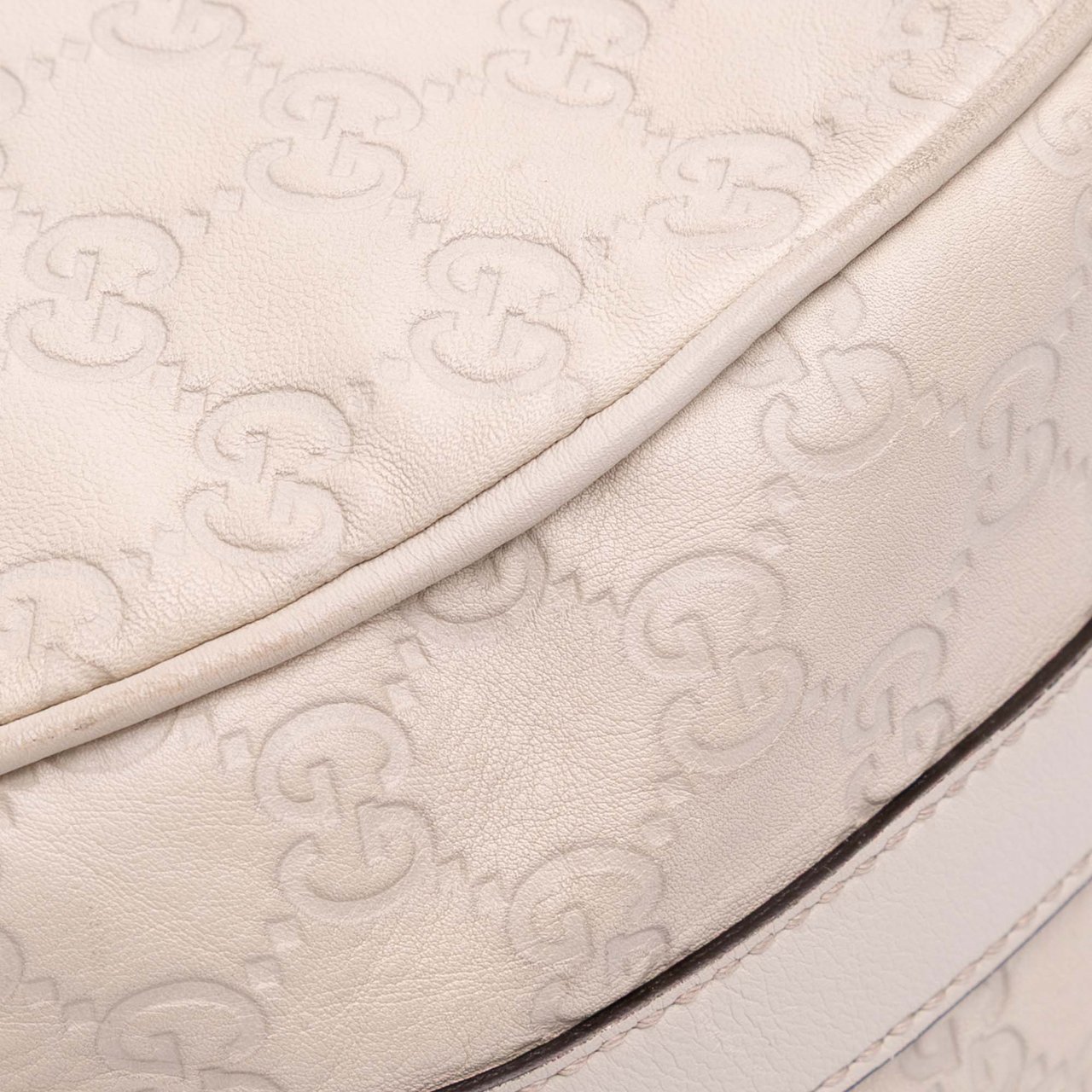 Gucci Medium Guccissima Twins Hobo Bruin