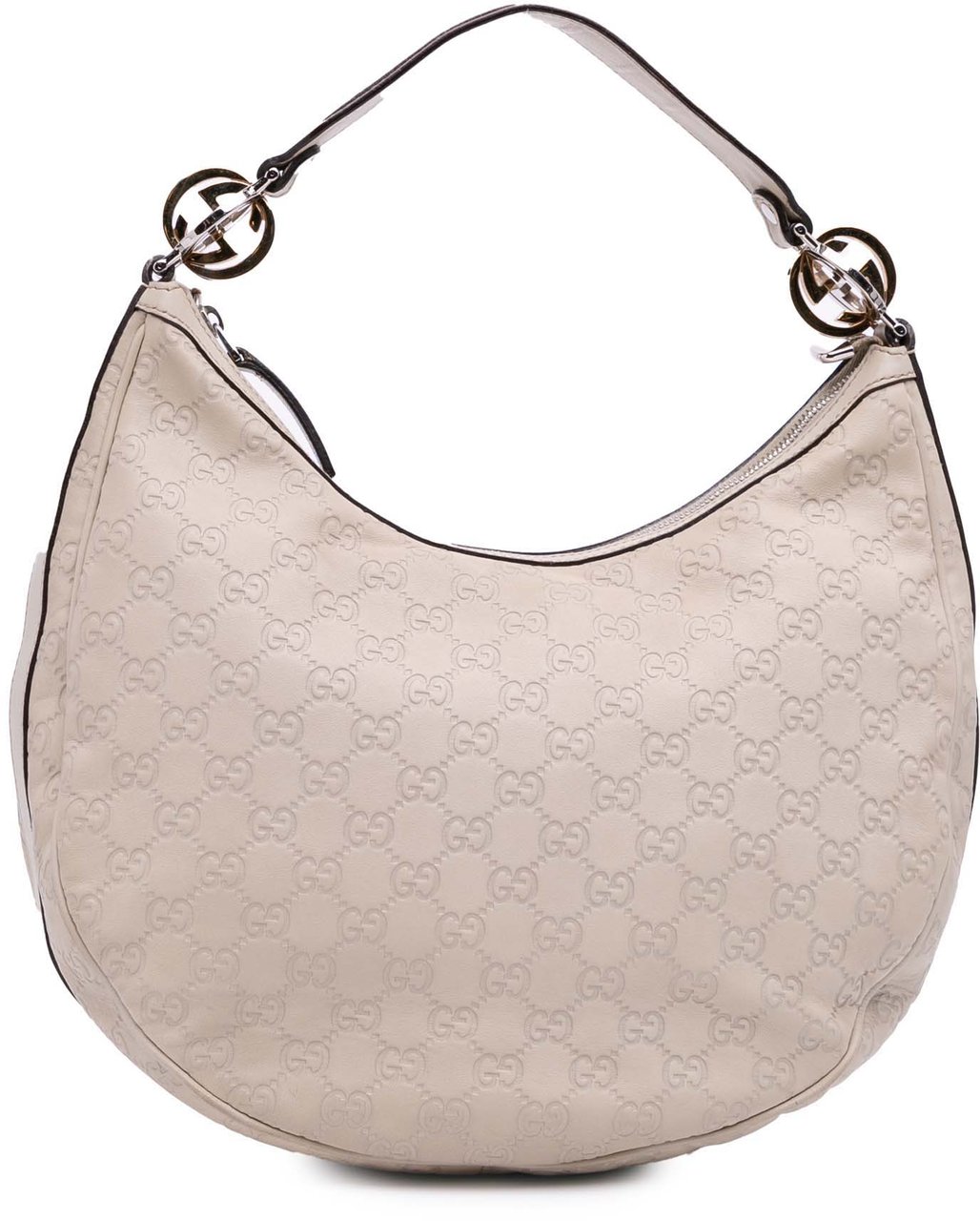 Gucci Medium Guccissima Twins Hobo Bruin