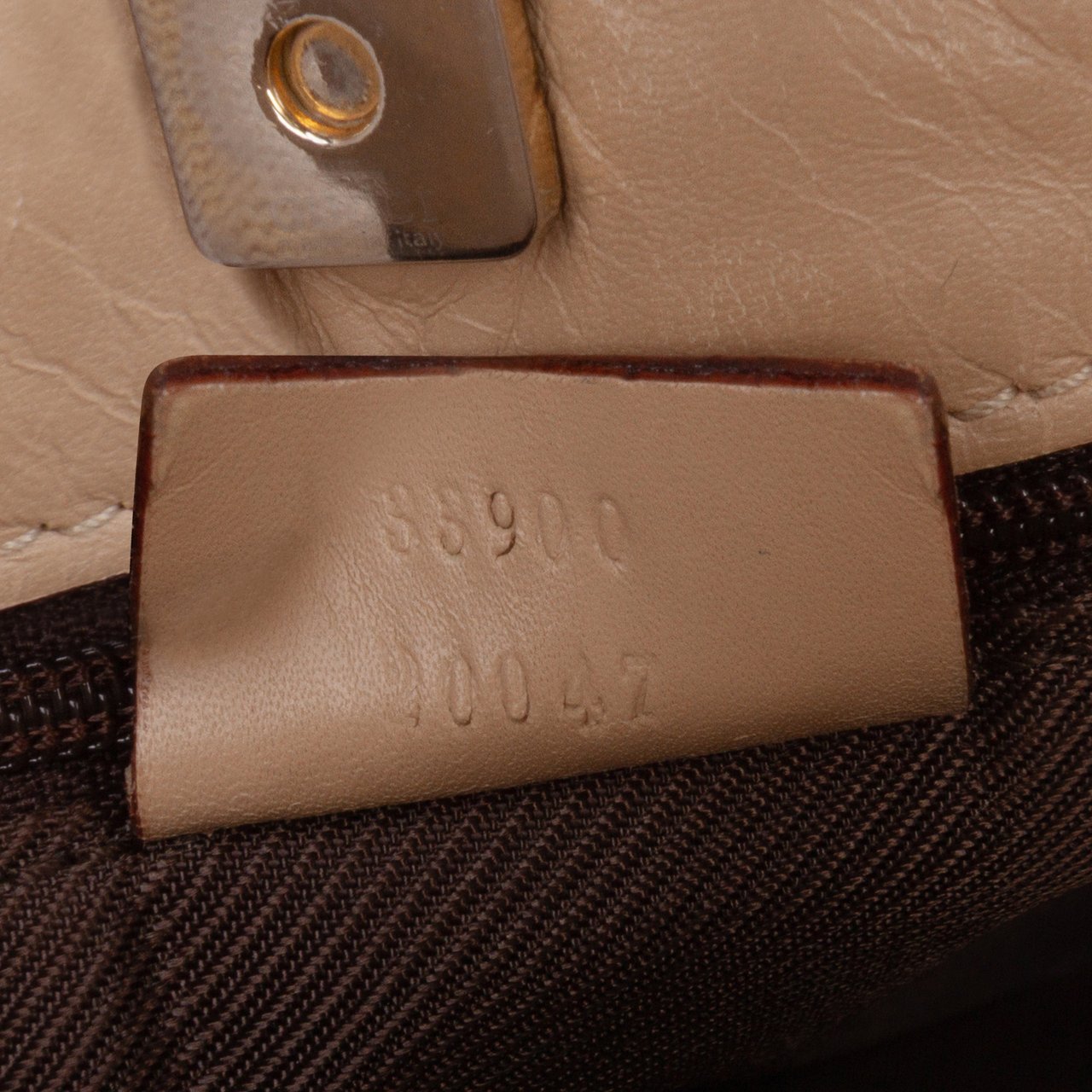 Gucci GG Canvas Shoulder Bag Bruin