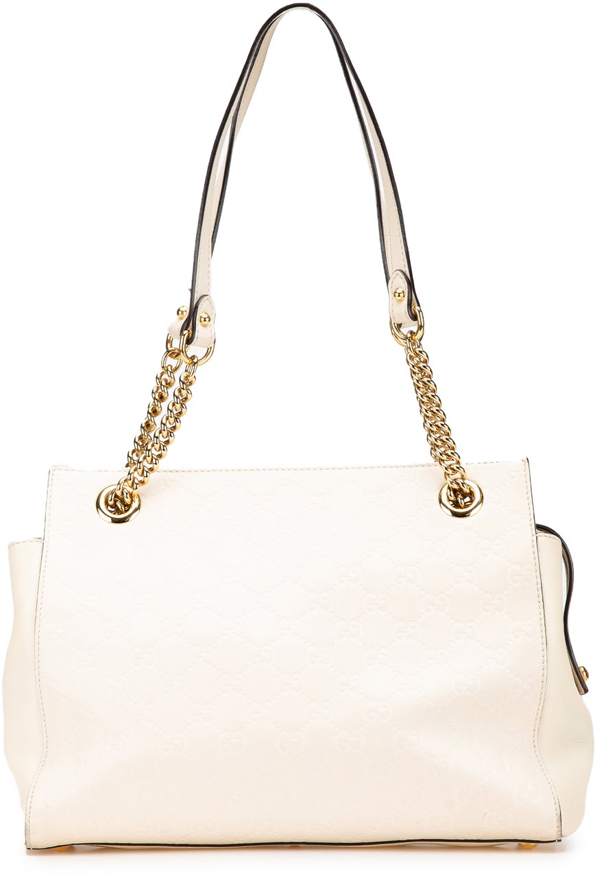 Gucci Medium Guccissima Soft Shoulder Bag Wit