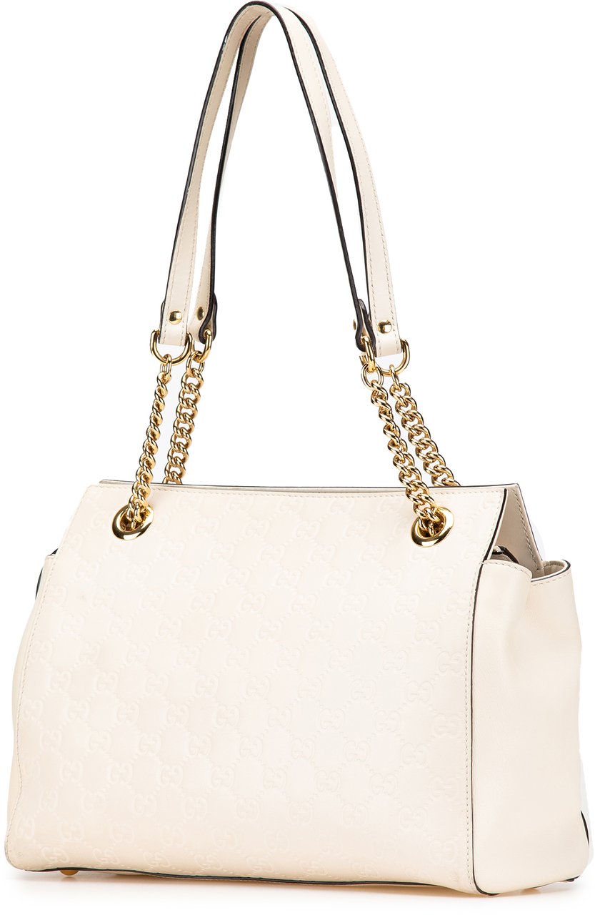 Gucci Medium Guccissima Soft Shoulder Bag Wit