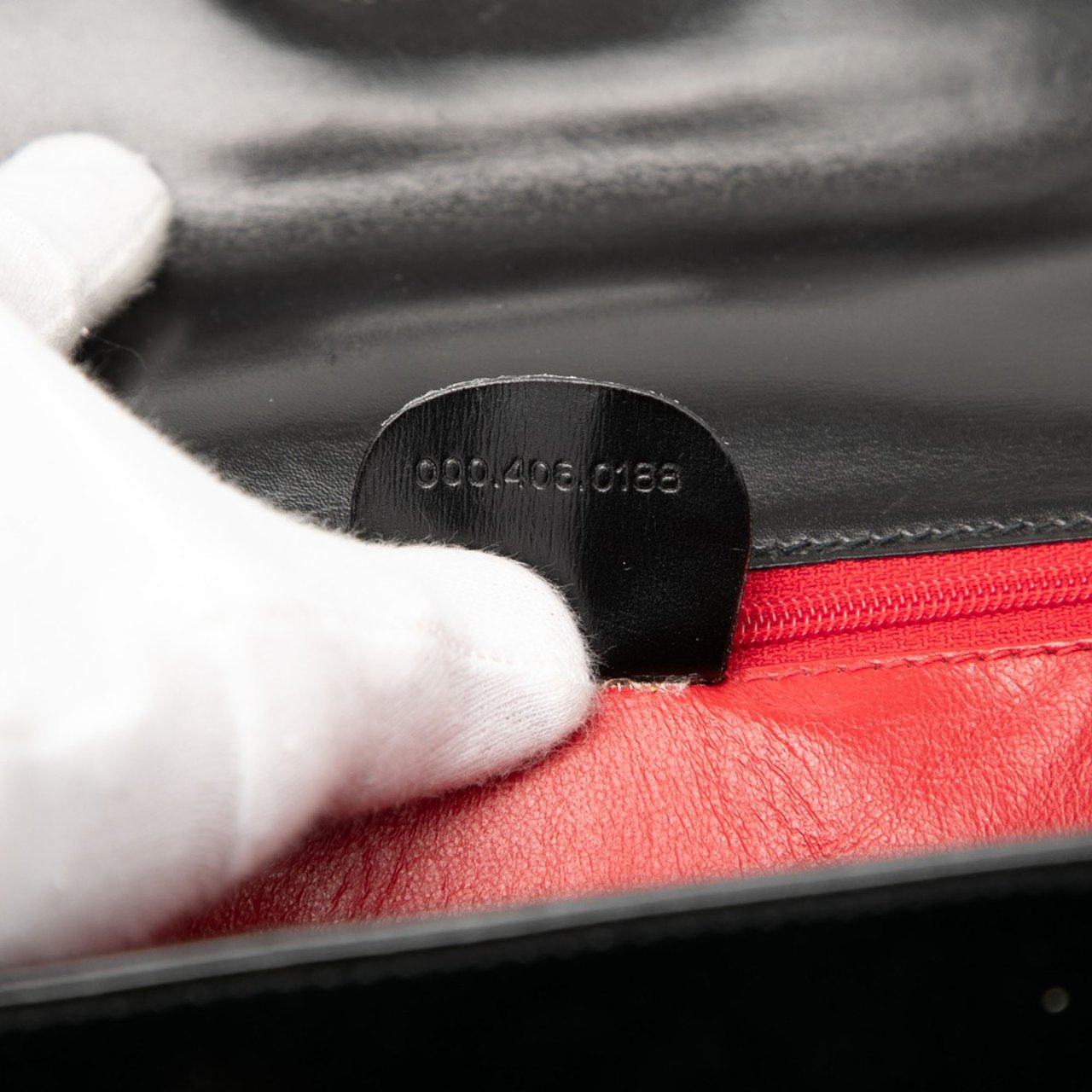 Gucci Calfskin Bamboo Night Zwart