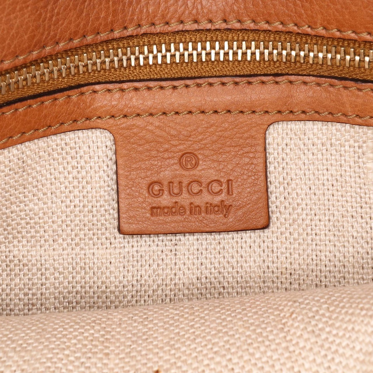 Gucci GG Canvas Marrakech Crossbody Bruin