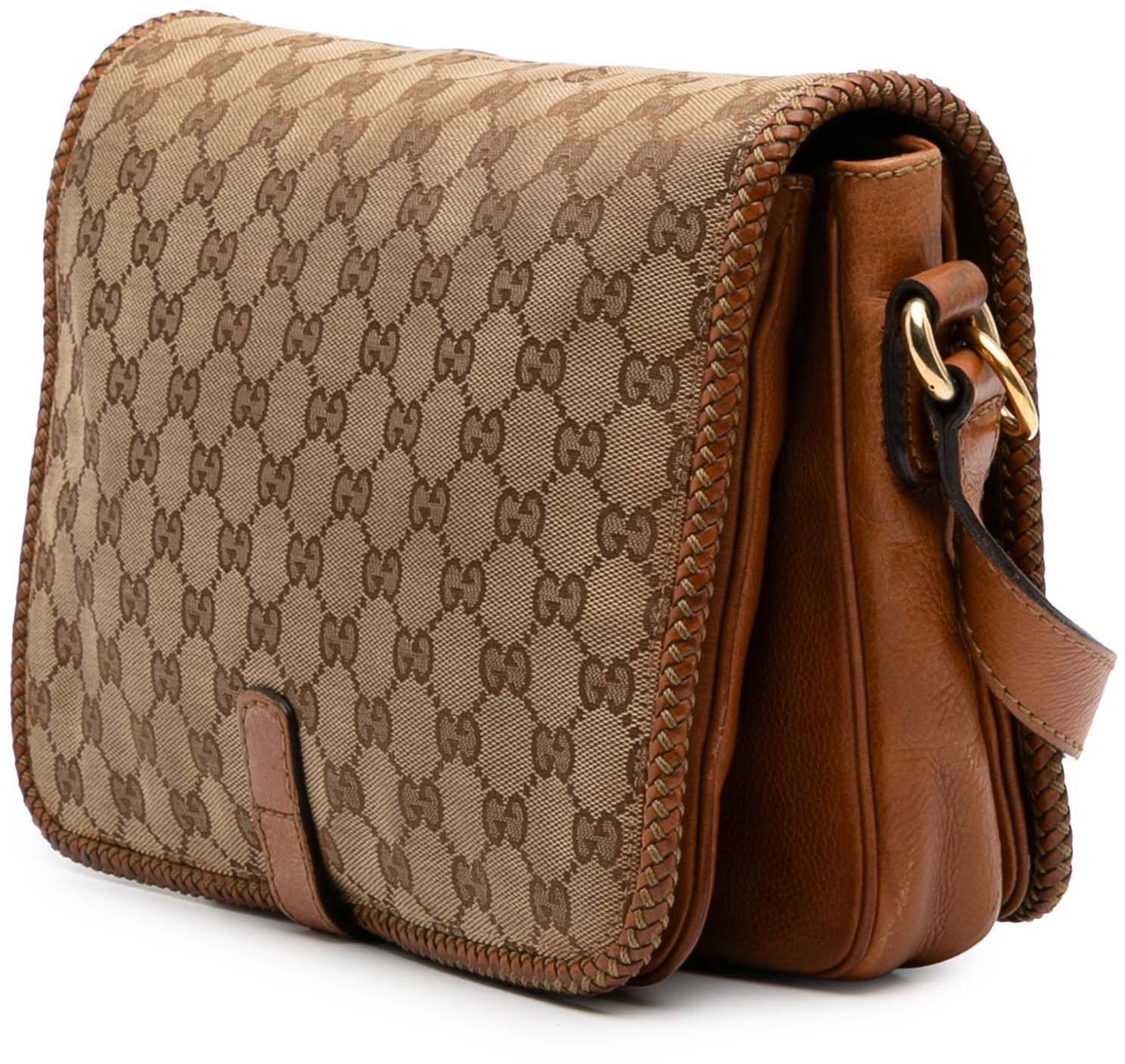 Gucci GG Canvas Marrakech Crossbody Bruin
