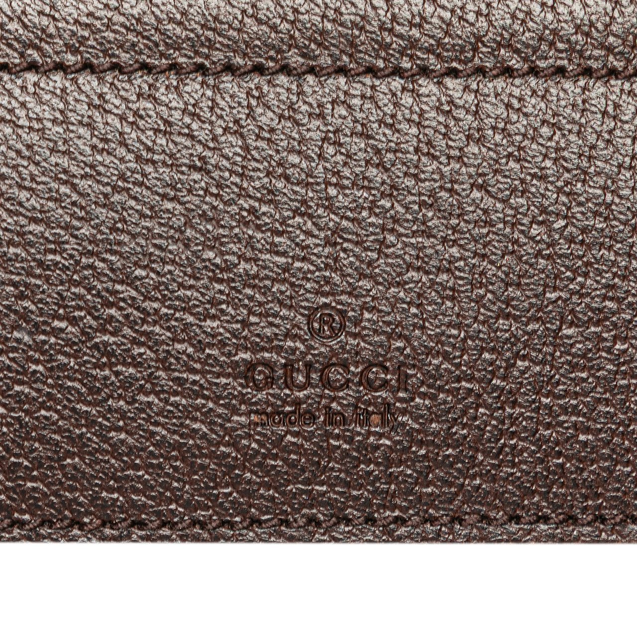 Gucci GG Canvas Web Double Pocket Belt Bag Bruin