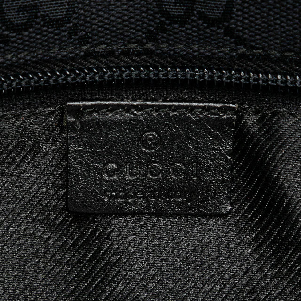Gucci GG Canvas Web Tote Zwart