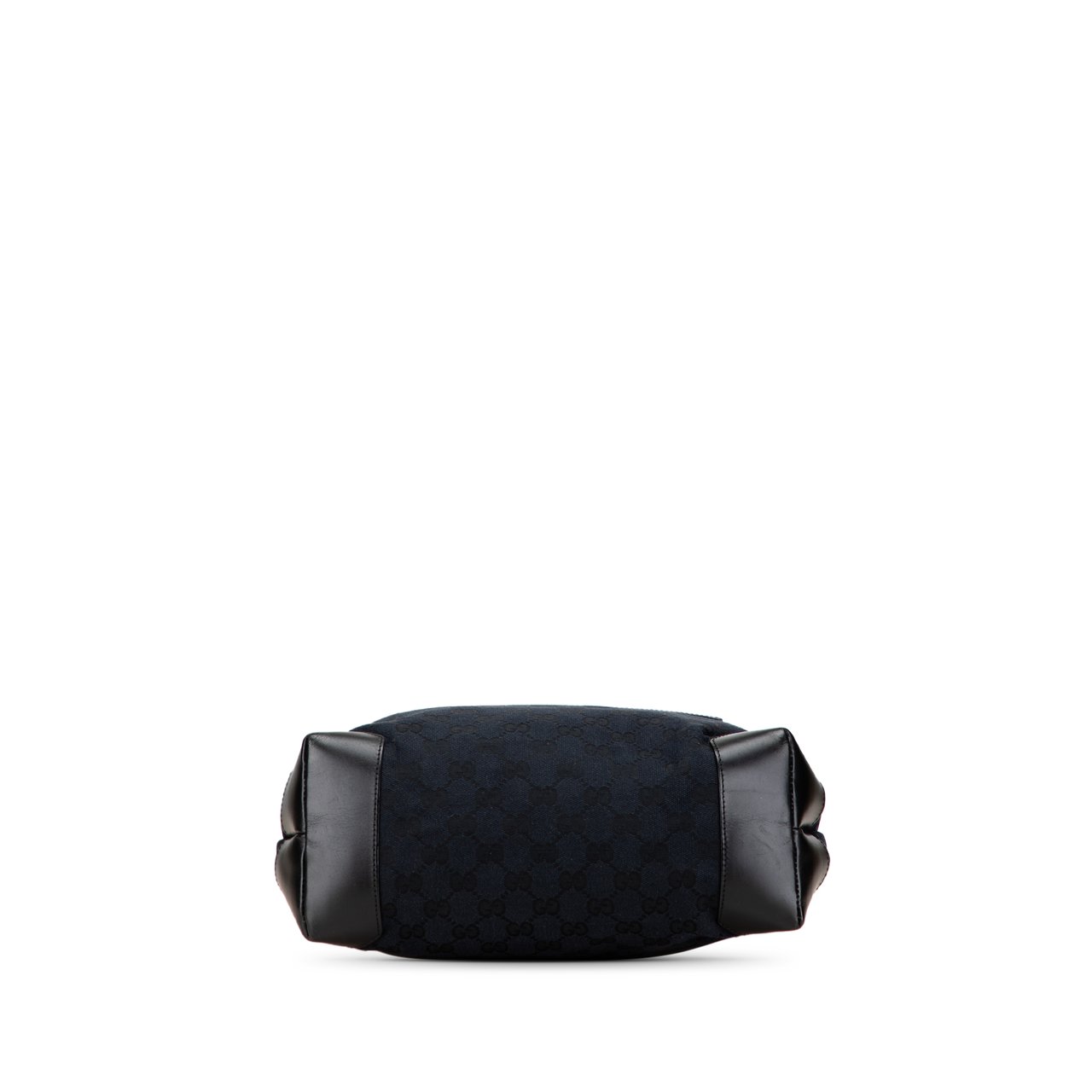 Gucci GG Canvas Web Tote Zwart