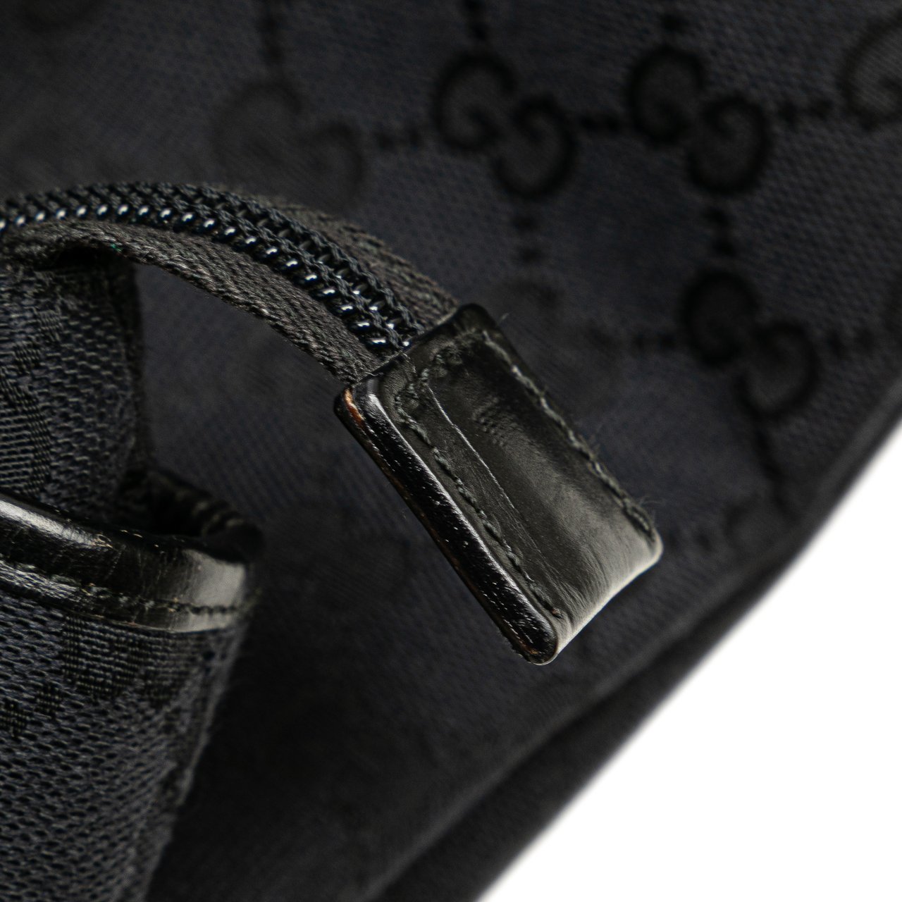 Gucci GG Canvas Web Tote Zwart